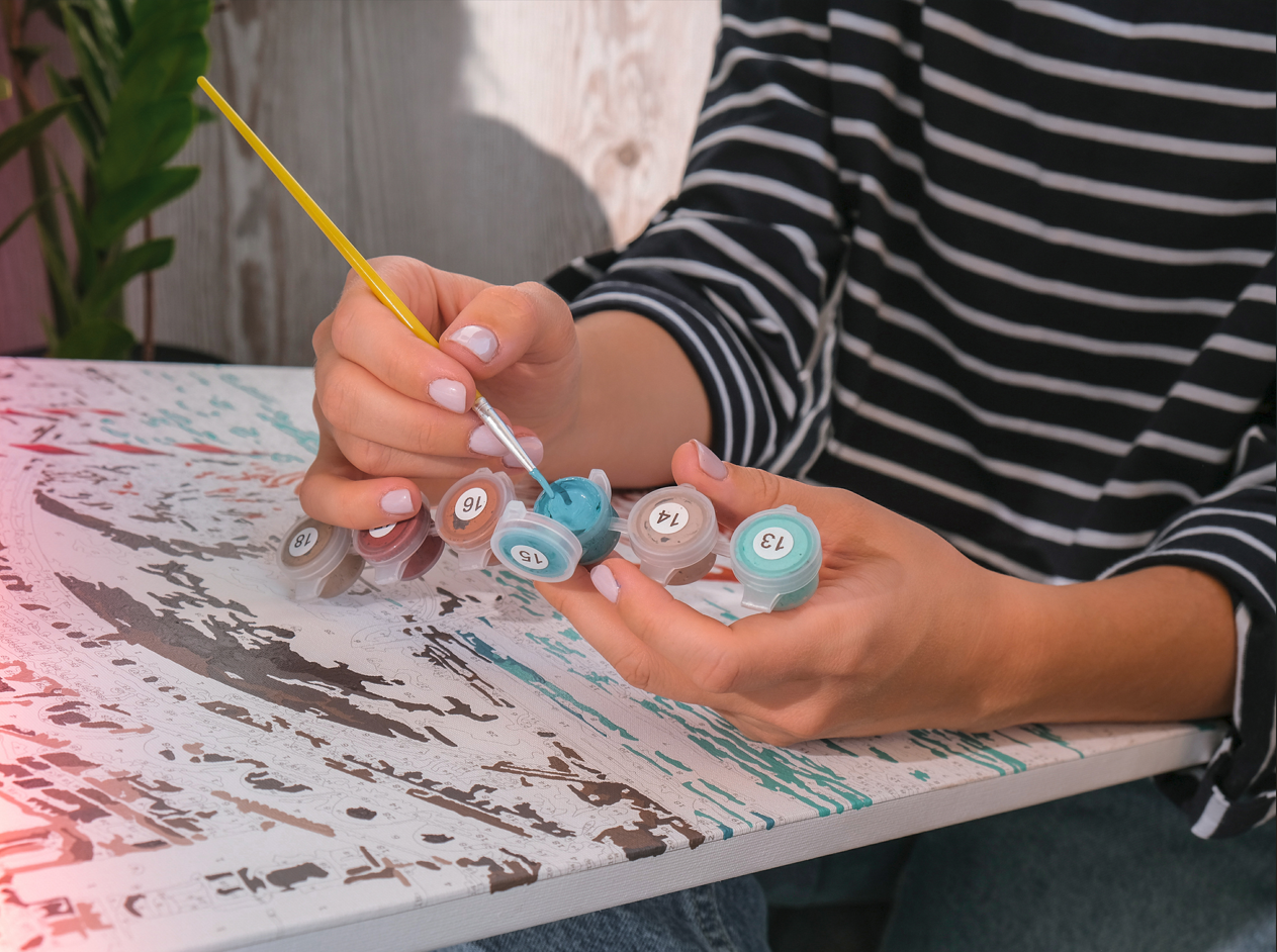 How does Paint by Numbers work?