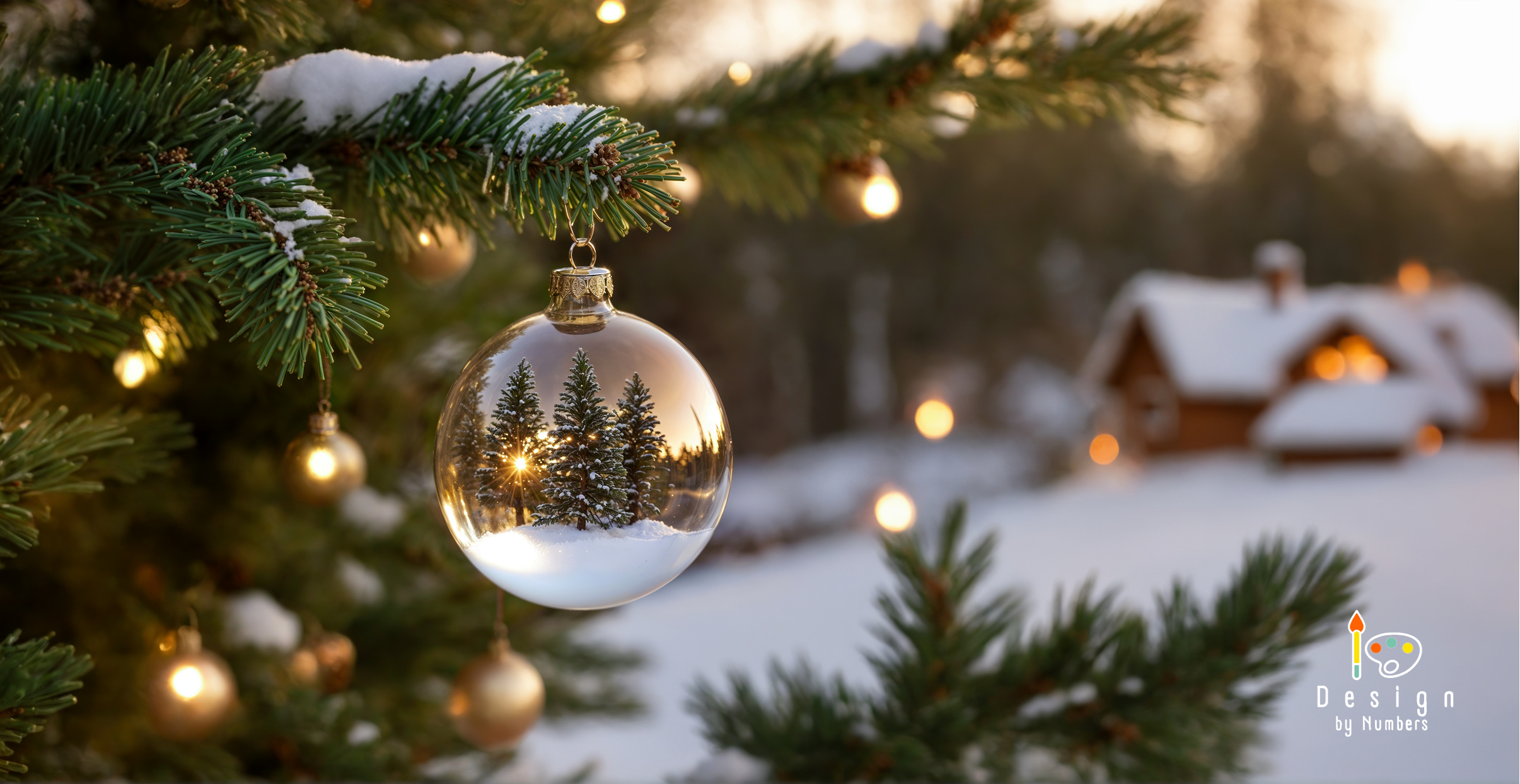 Christmas Reflections - Paint by Numbers