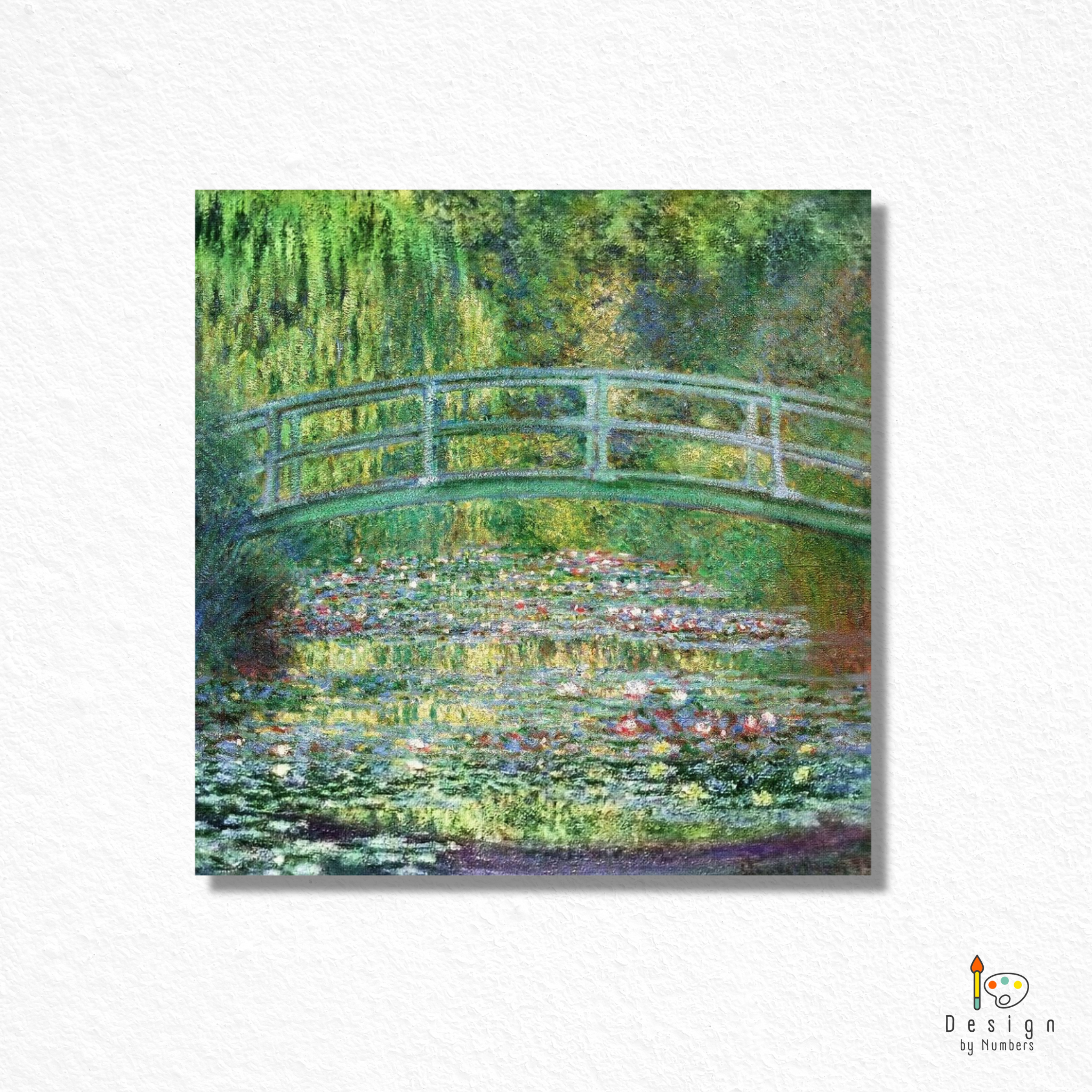 The Water Lily Pond- Claude Monet- Paint by Numbers