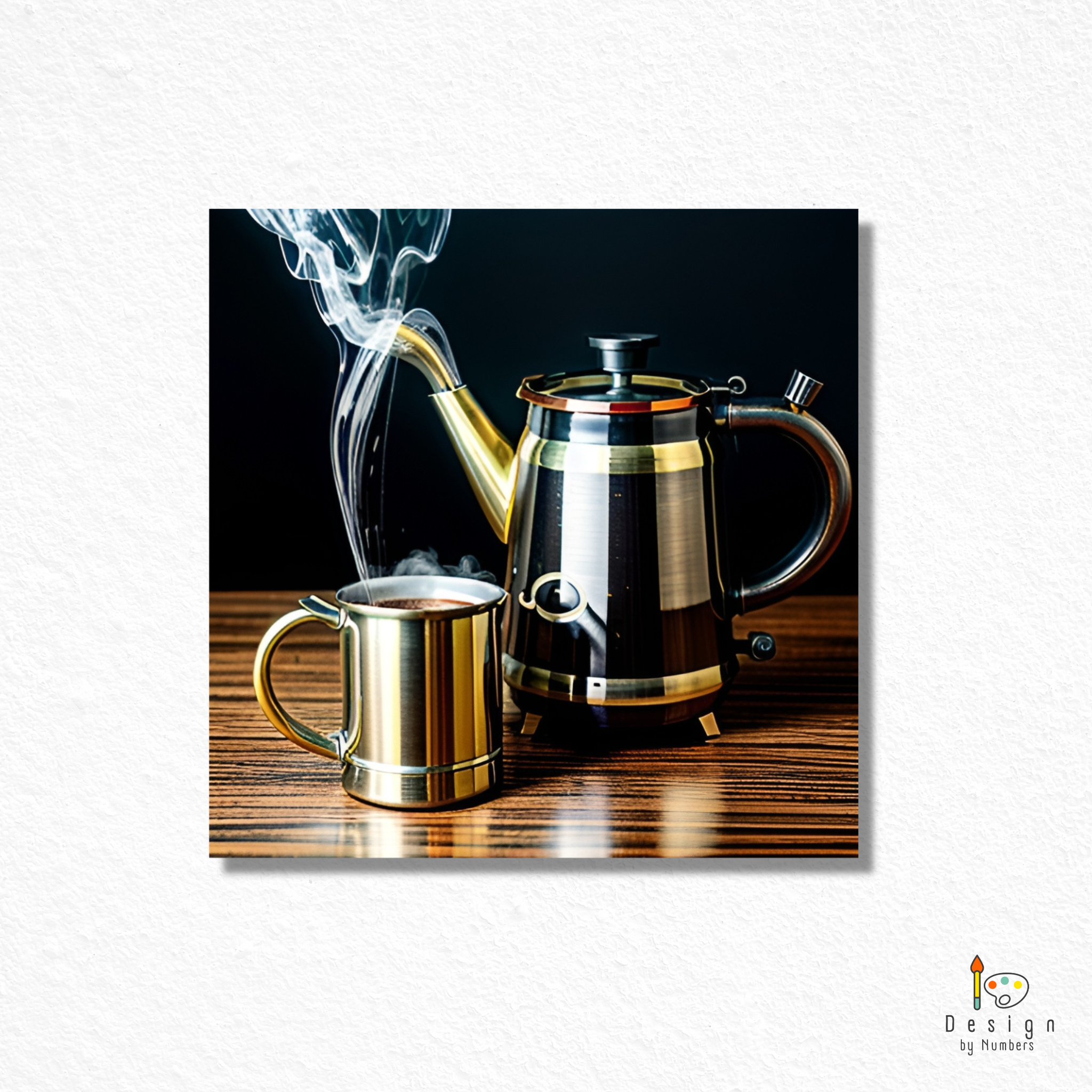 Steamy Brew- Paint By Numbers