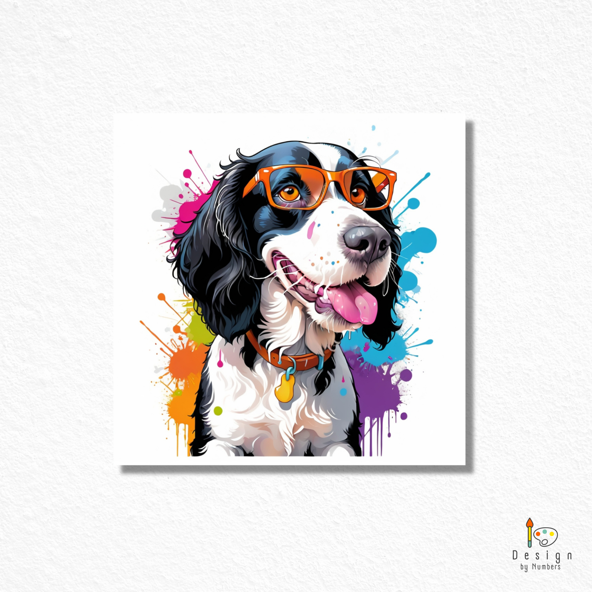 Colorful Scholar- Paint By Numbers