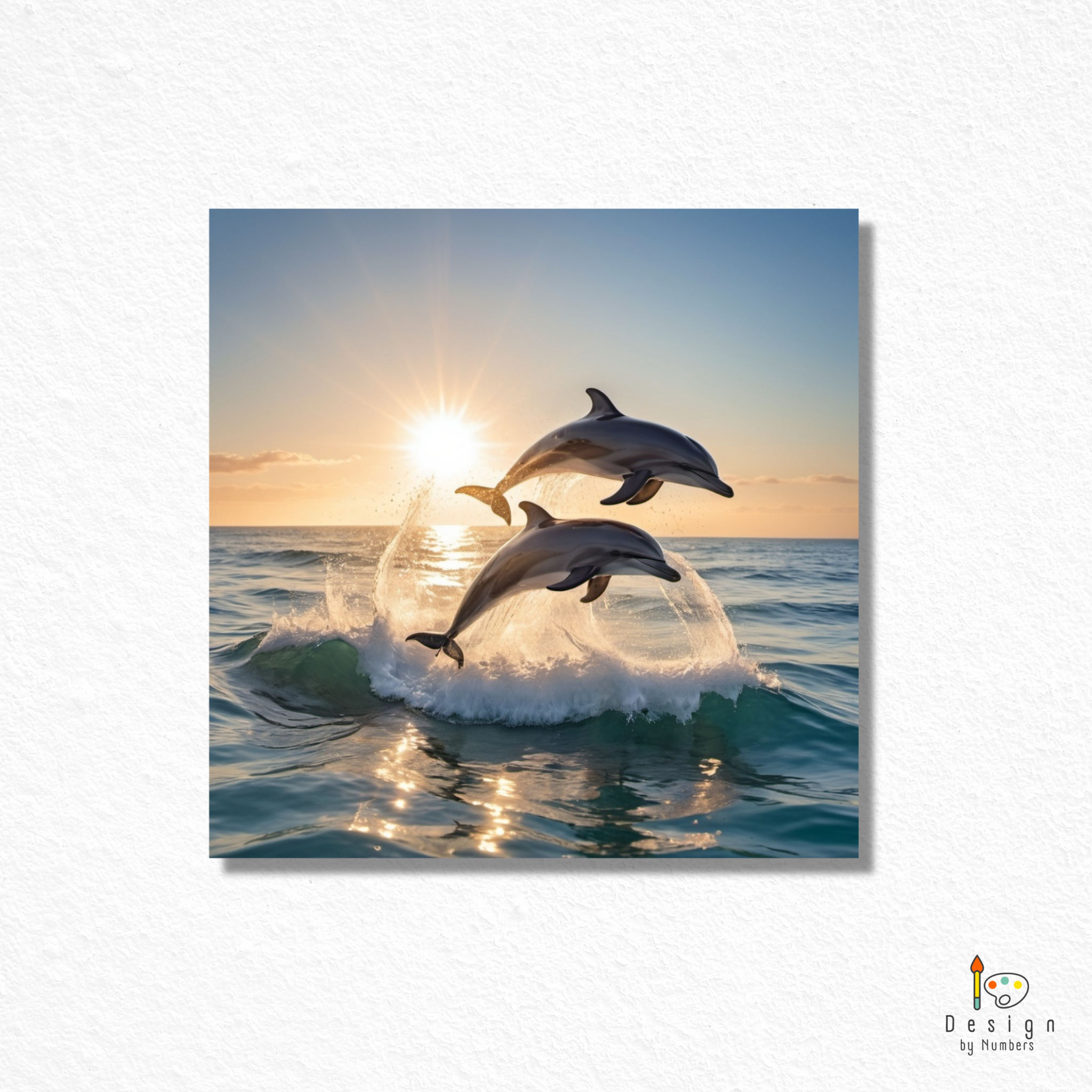 Leaping Sunrise- Paint By Numbers