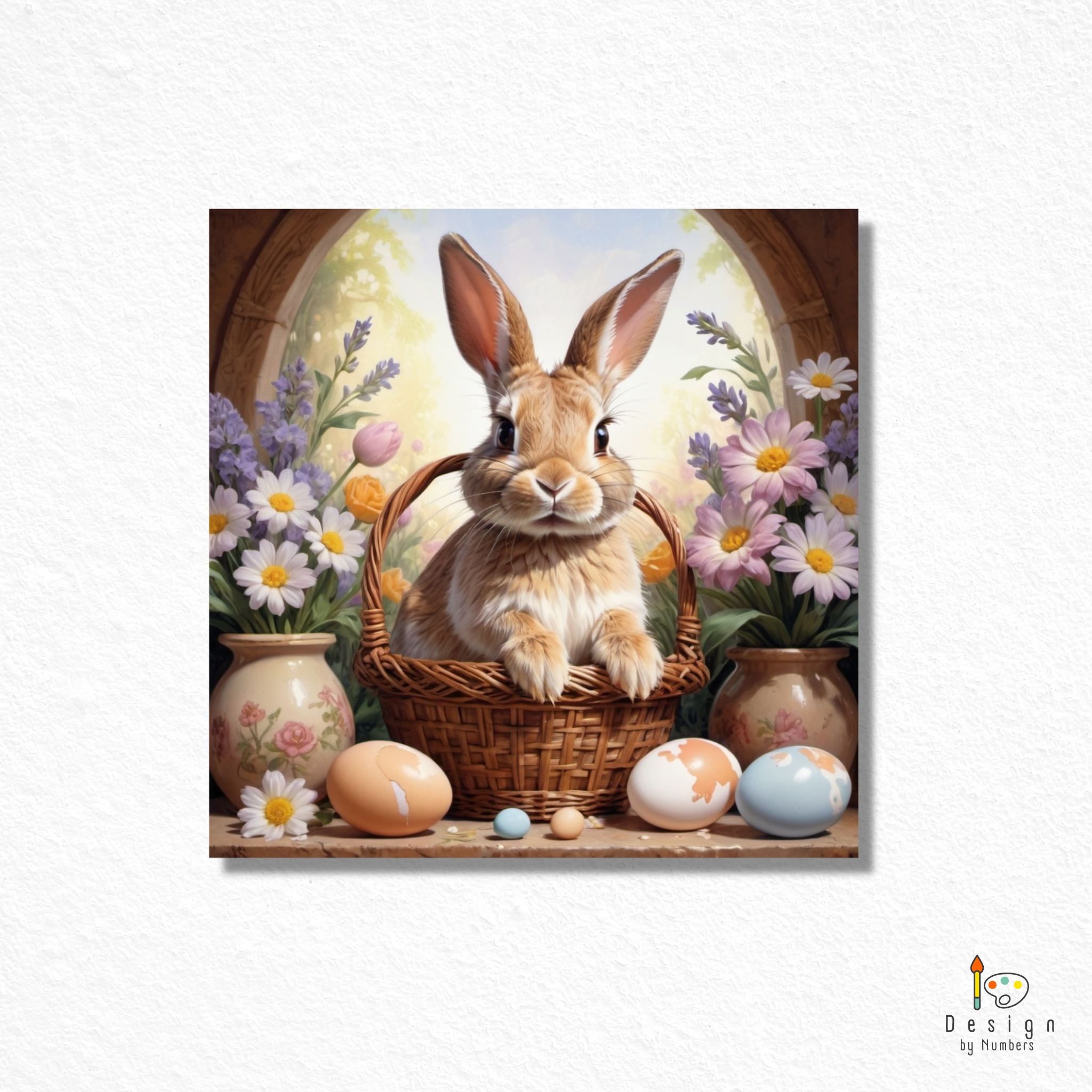Easter Bunny- Paint By Numbers