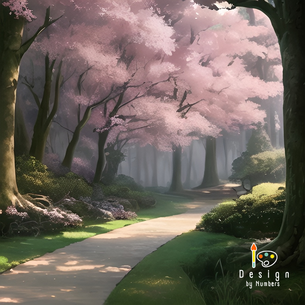 Petal Road- Paint By Numbers