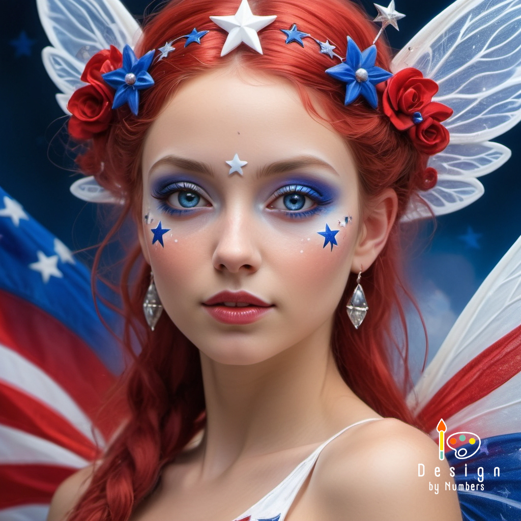 Sprite of Freedom- Paint By Numbers
