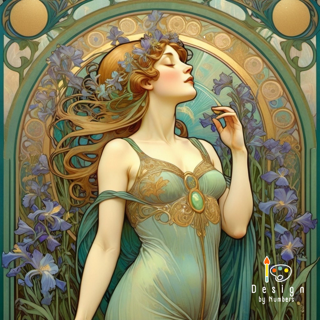 Iris- Paint By Numbers
