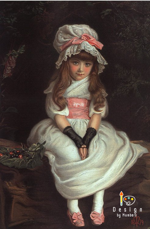 Cherry Ripe - John Everett Millais - Paint by Numbers
