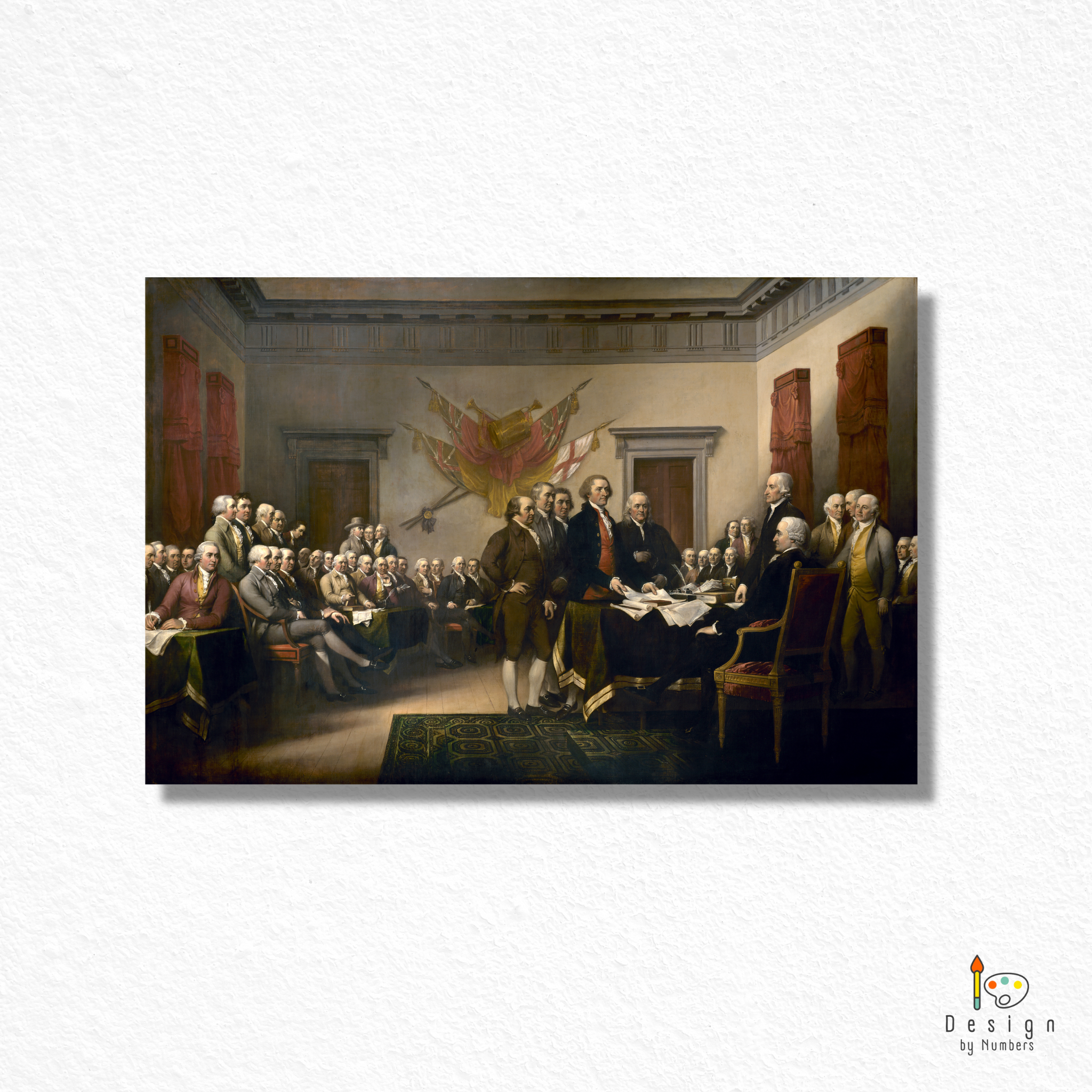 Declaration of Independence - John Trumbull - Paint by Numbers