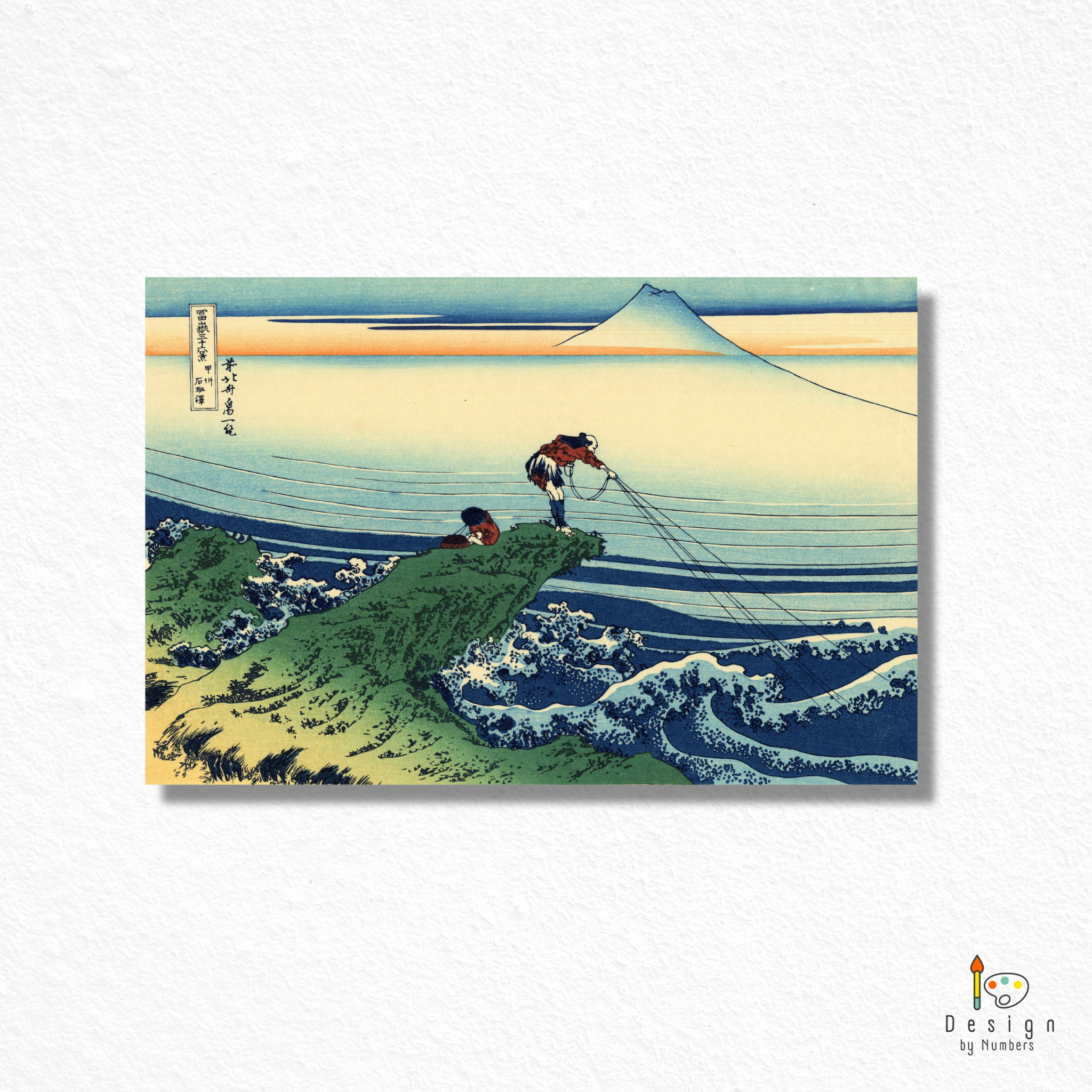 Kajikazawa in Kai Province- Katsushika Hokusai- Paint by Numbers