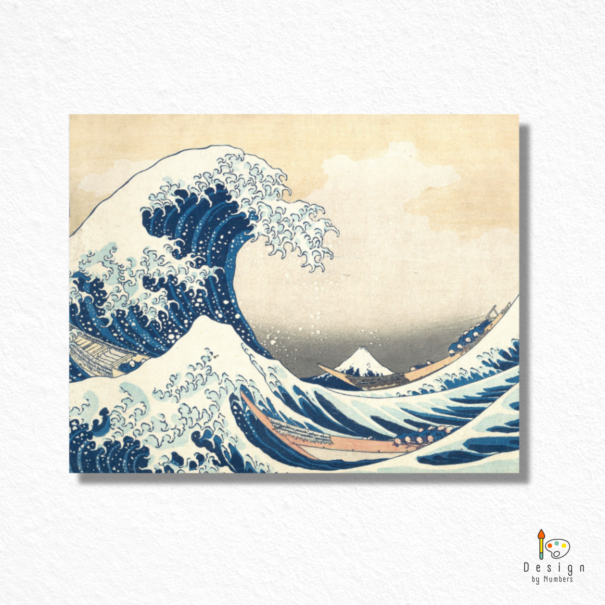 The Great Wave- Katsushika Hokusai- Paint by Numbers