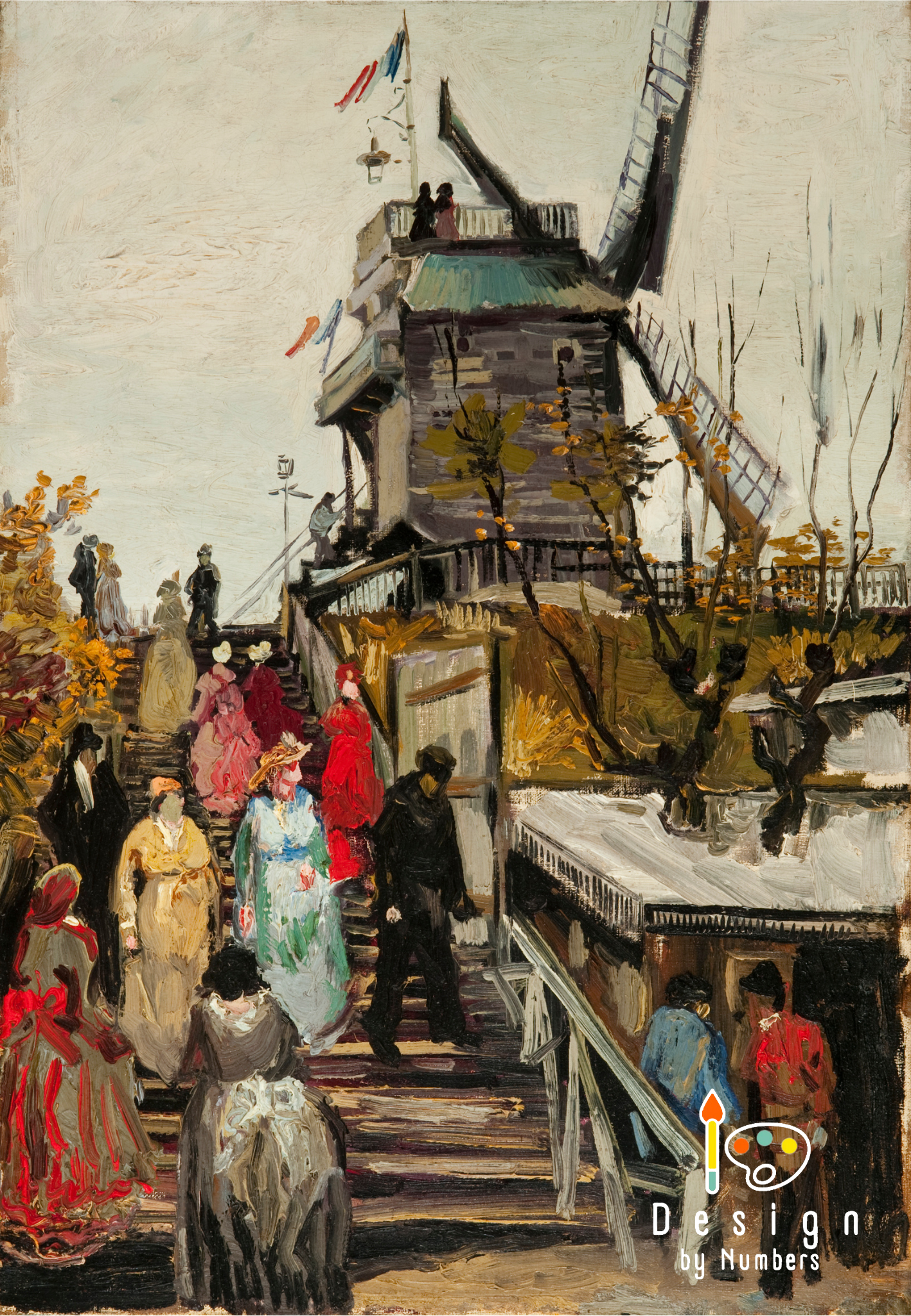 Le Blute - Vincent van Gogh - Paint by Numbers