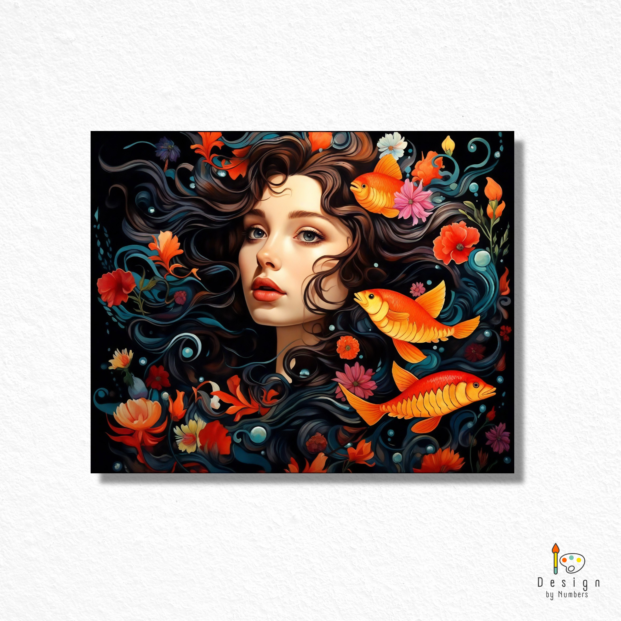 Serene Siren - Paint by Numbers