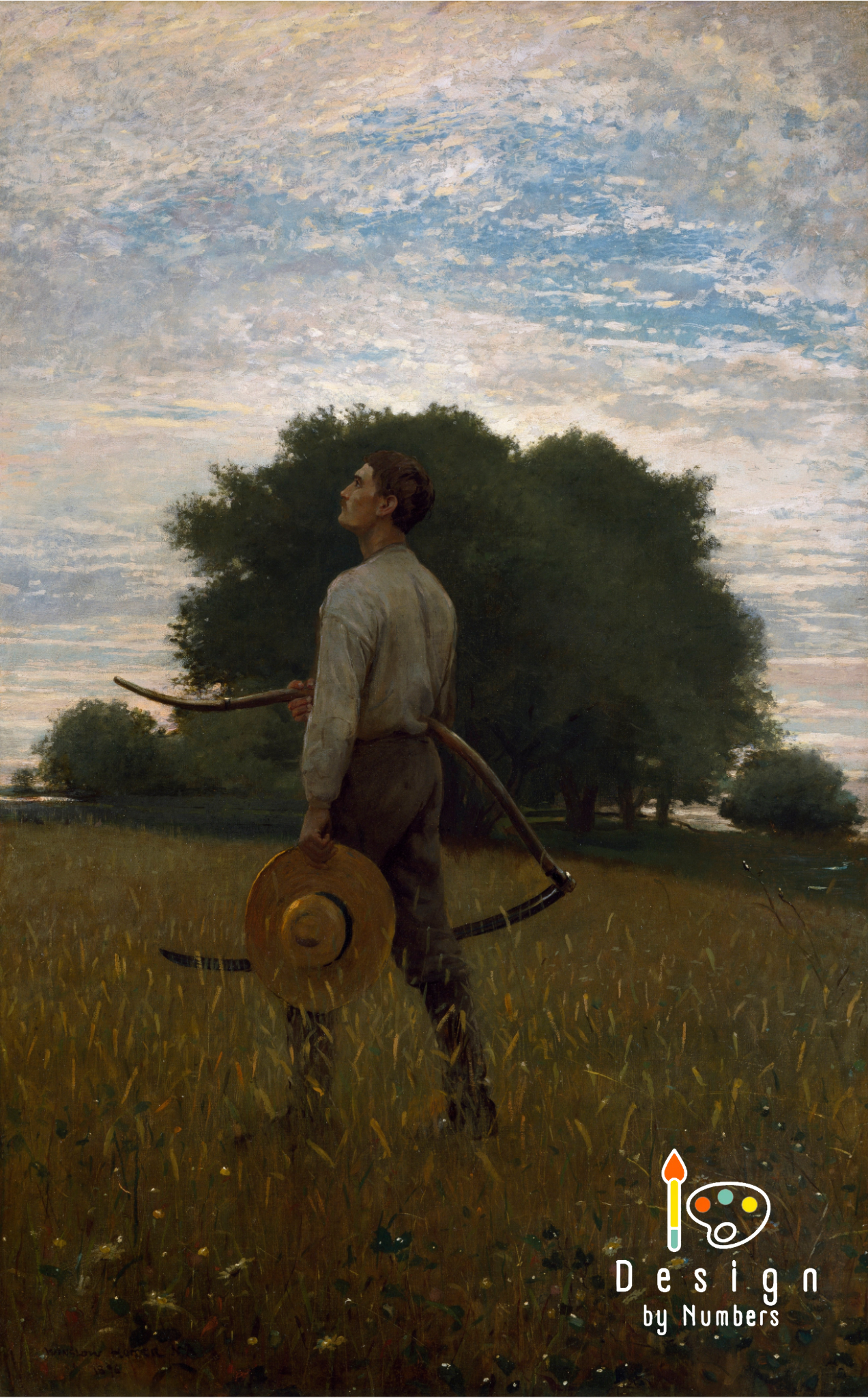 Song of the Lark- Winslow Homer- Paint by Numbers