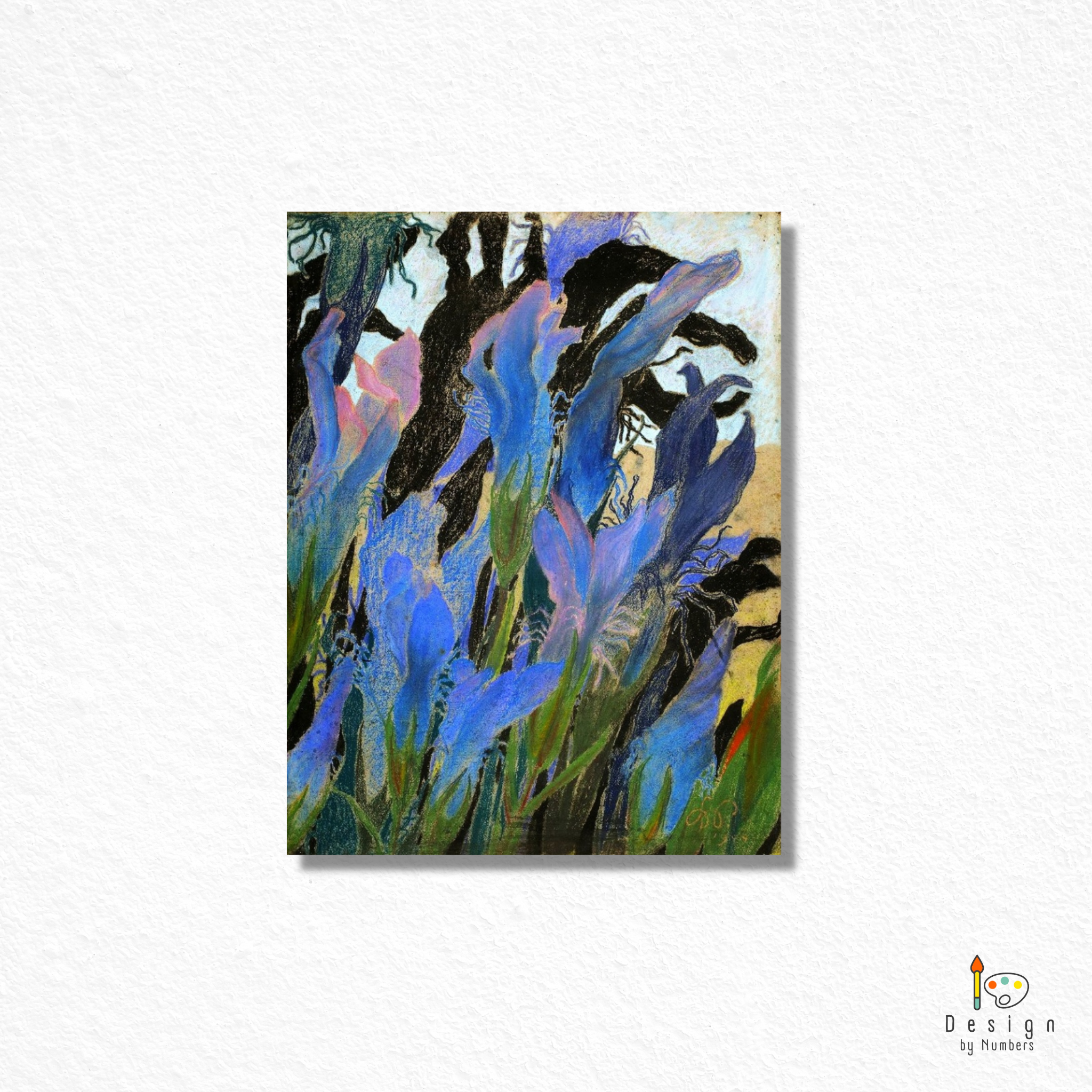 Irises - Stanislaw Wyspianski - Paint by Numbers