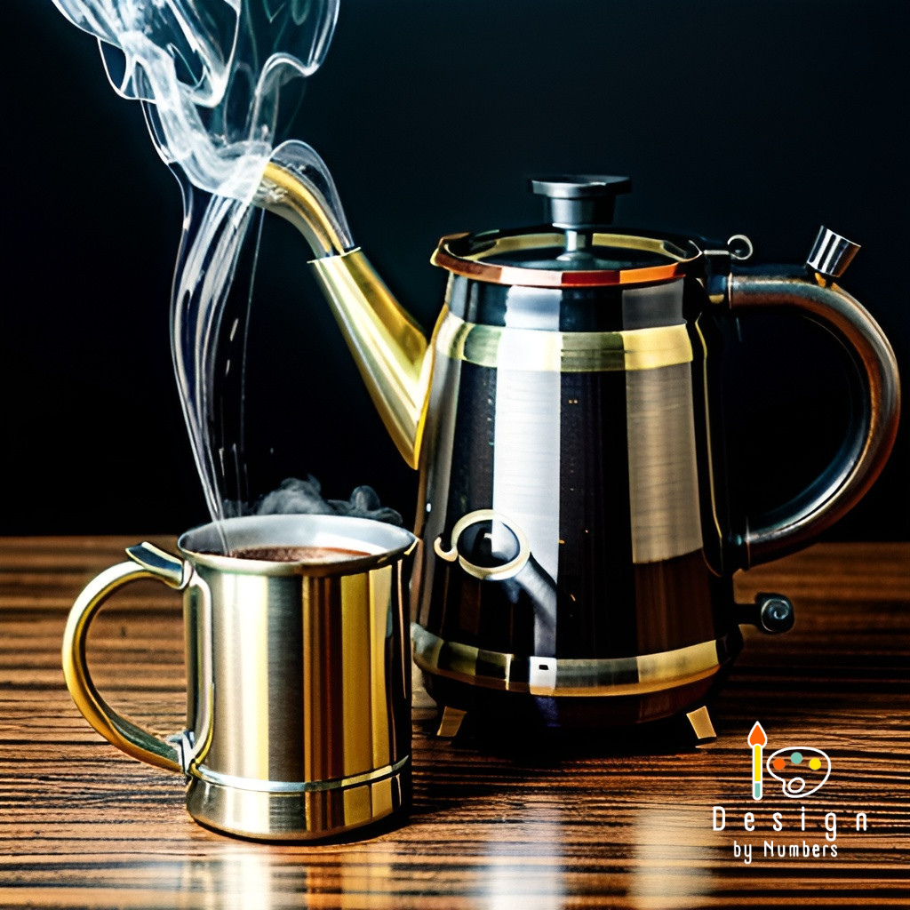 Steamy Brew- Paint By Numbers