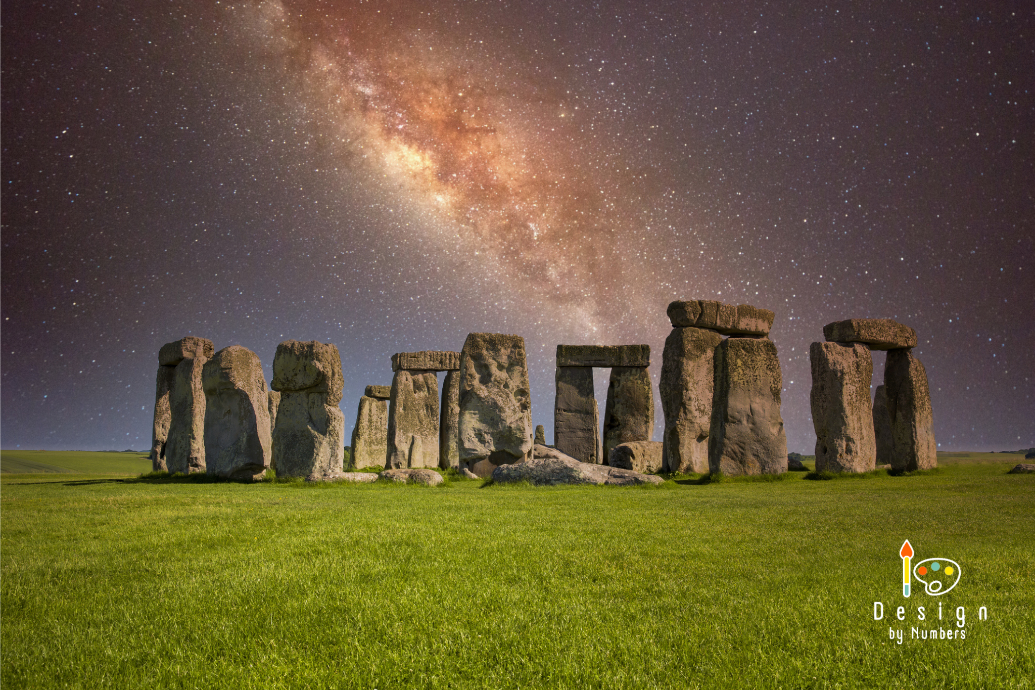 Stone Henge- Paint By Numbers