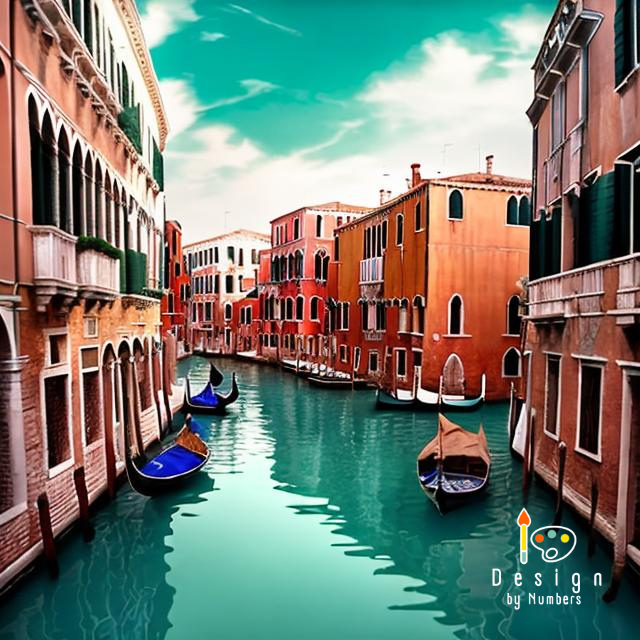 The Gondolas- Paint By Numbers