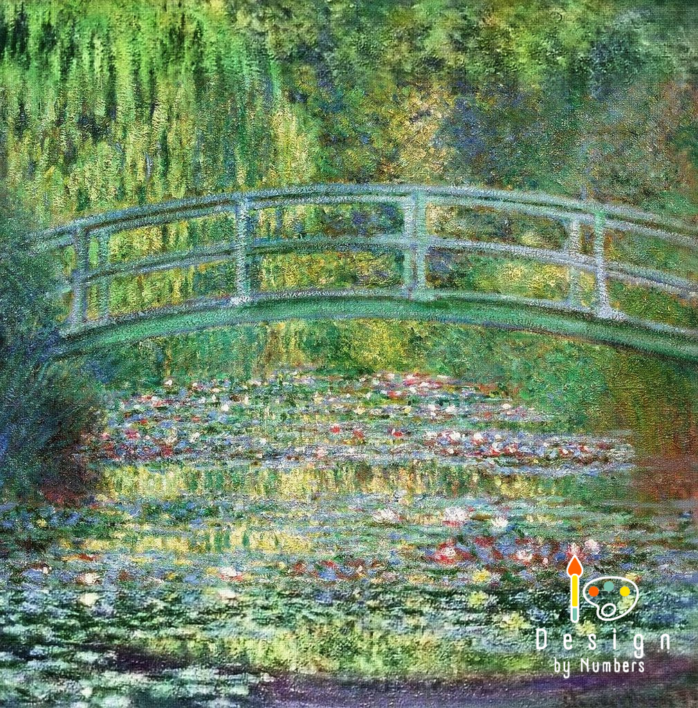 The Water Lily Pond- Claude Monet- Paint by Numbers