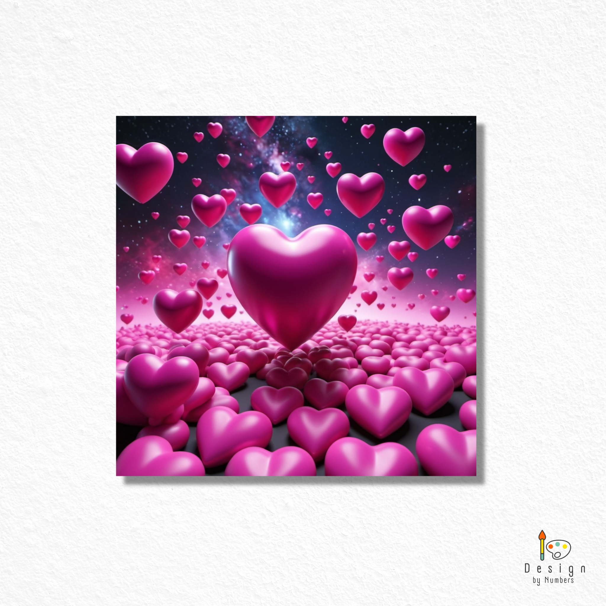 I Heart You- Paint By Numbers