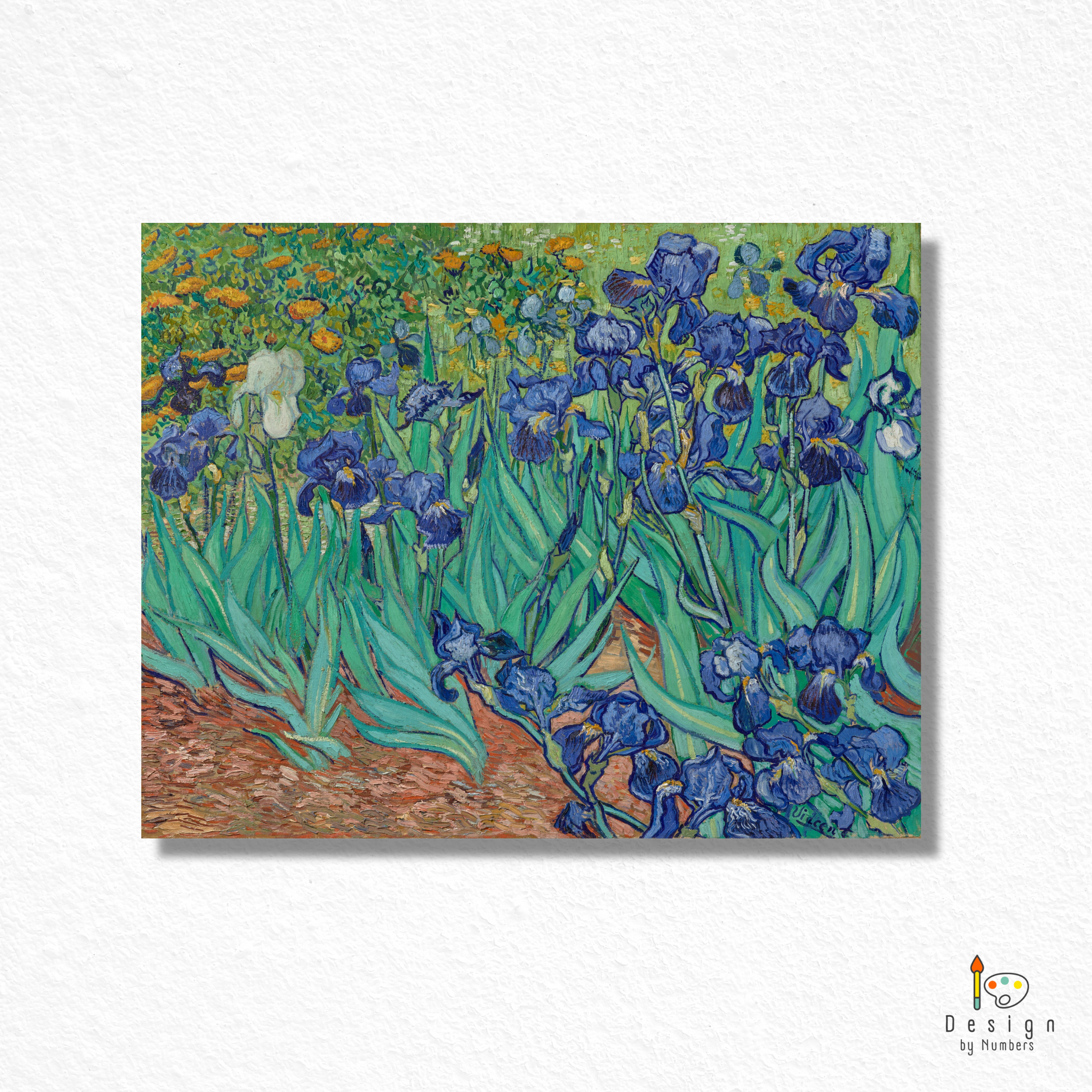 Irises - Vincent van Gogh - Paint by Numbers