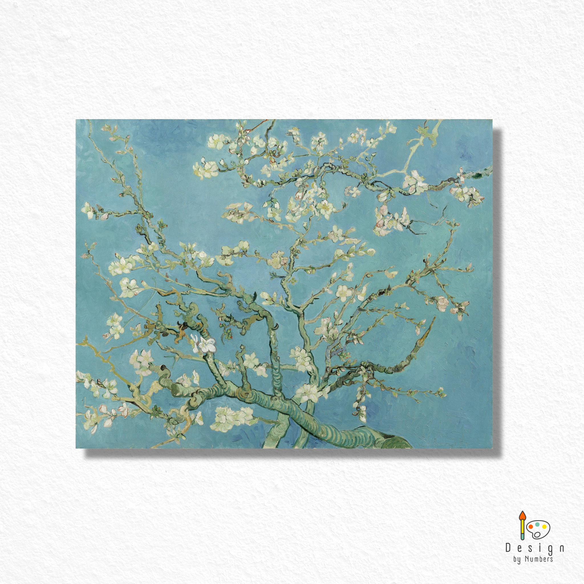 Almond Blossoms - Vincent van Gogh - Paint by Numbers