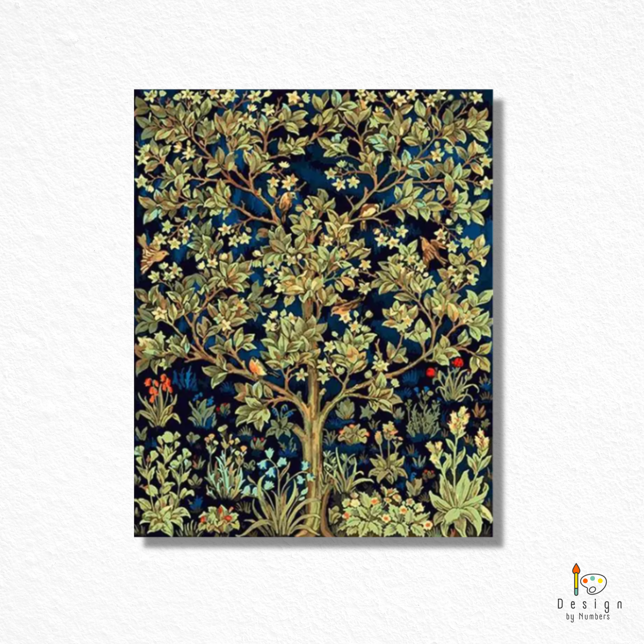 Tree of Life - William Morris - Paint by Numbers