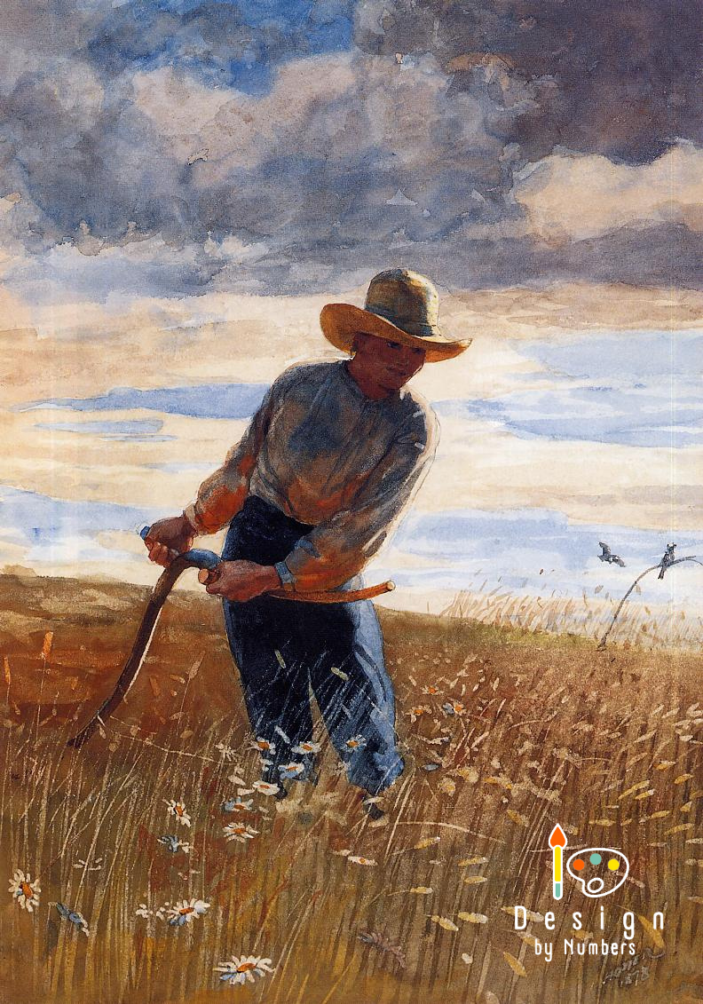 The Reaper - Winslow Homer - Paint by Numbers