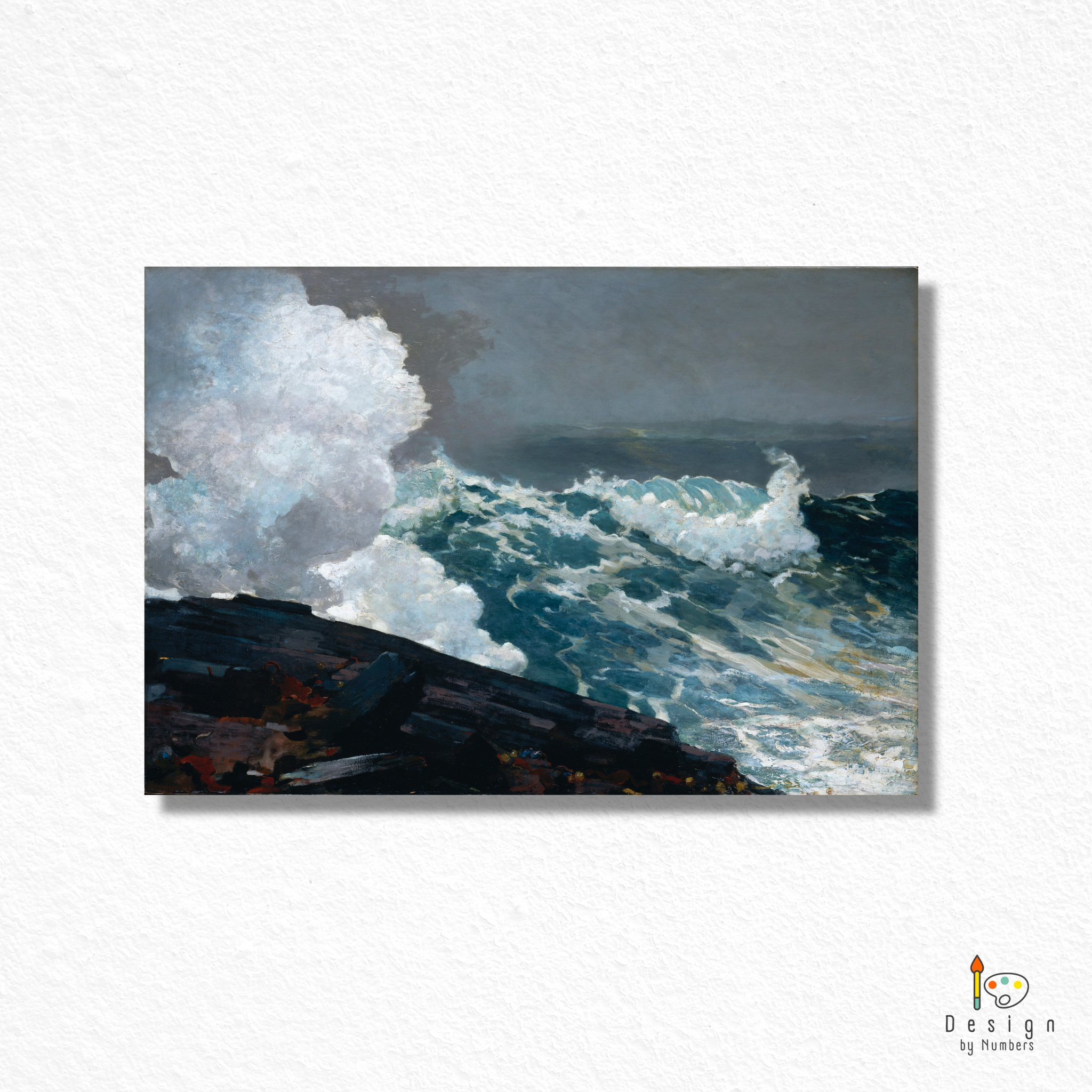 Northeaster - Winslow Homer - Paint by Numbers