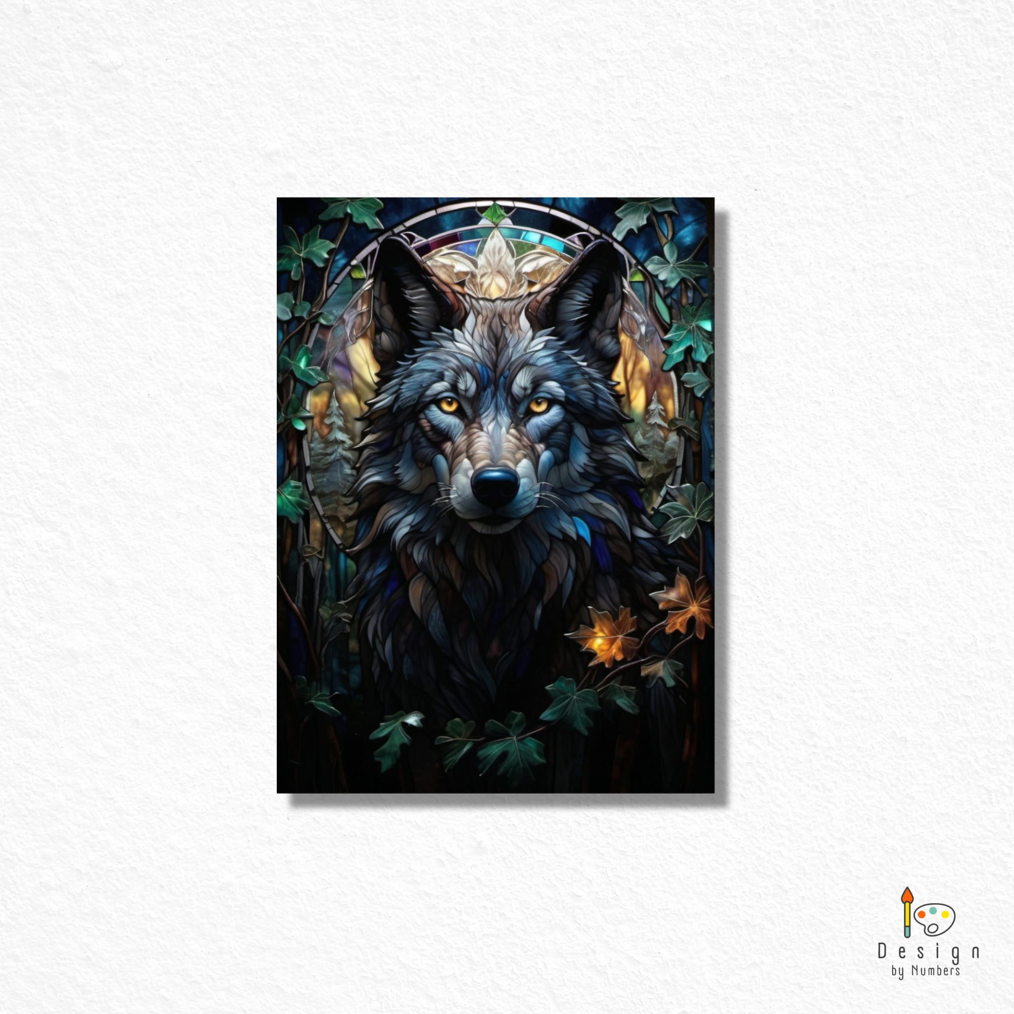 The Wise Wolf- Paint By Numbers