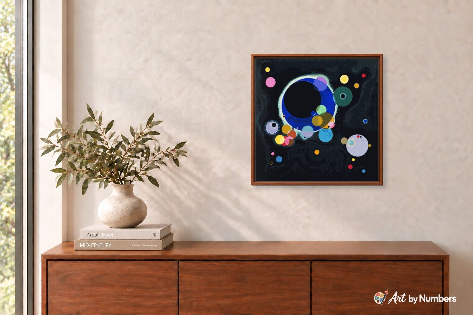 Several Circles - Wassily Kandinsky - Paint by Numbers · image 3
