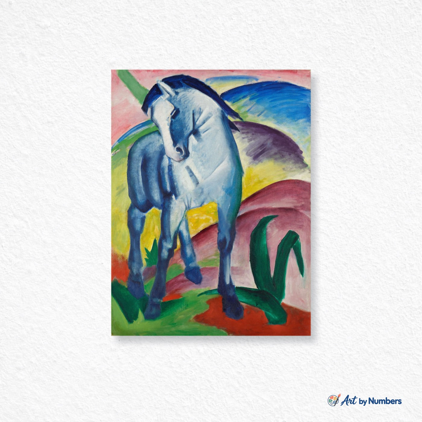 Blue Horse - Franz Marc - Paint by Numbers · image 1