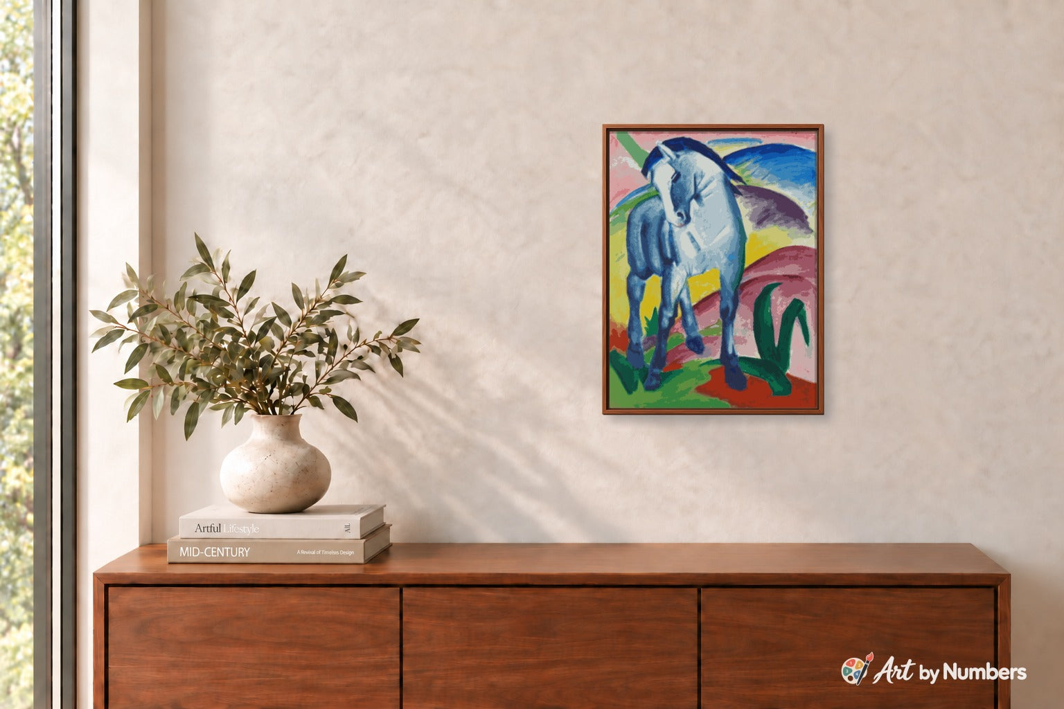 Blue Horse - Franz Marc - Paint by Numbers · image 3