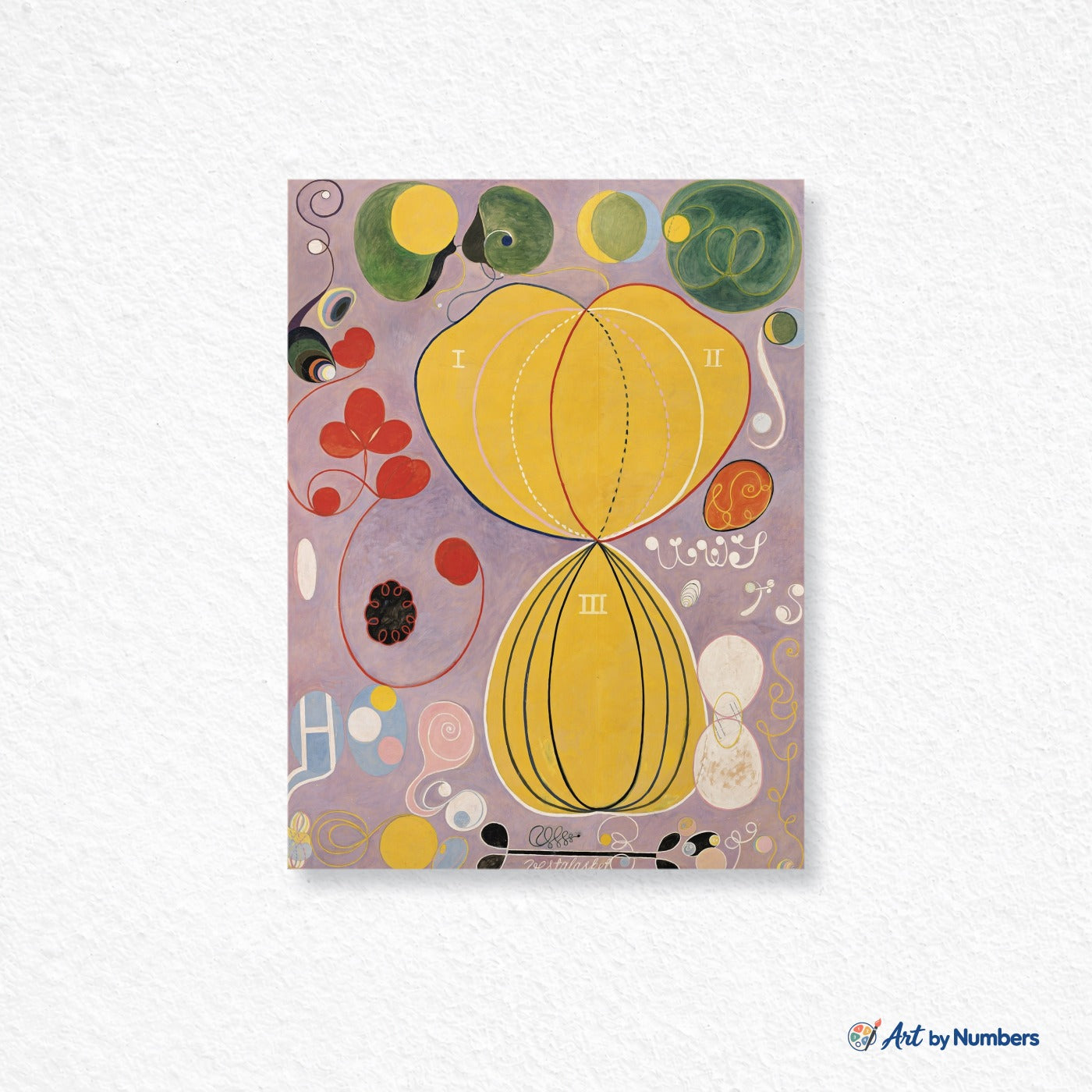 The Ten Largest, No. 7 - Adulthood - Hilma af Klint - Paint by Numbers · image 1