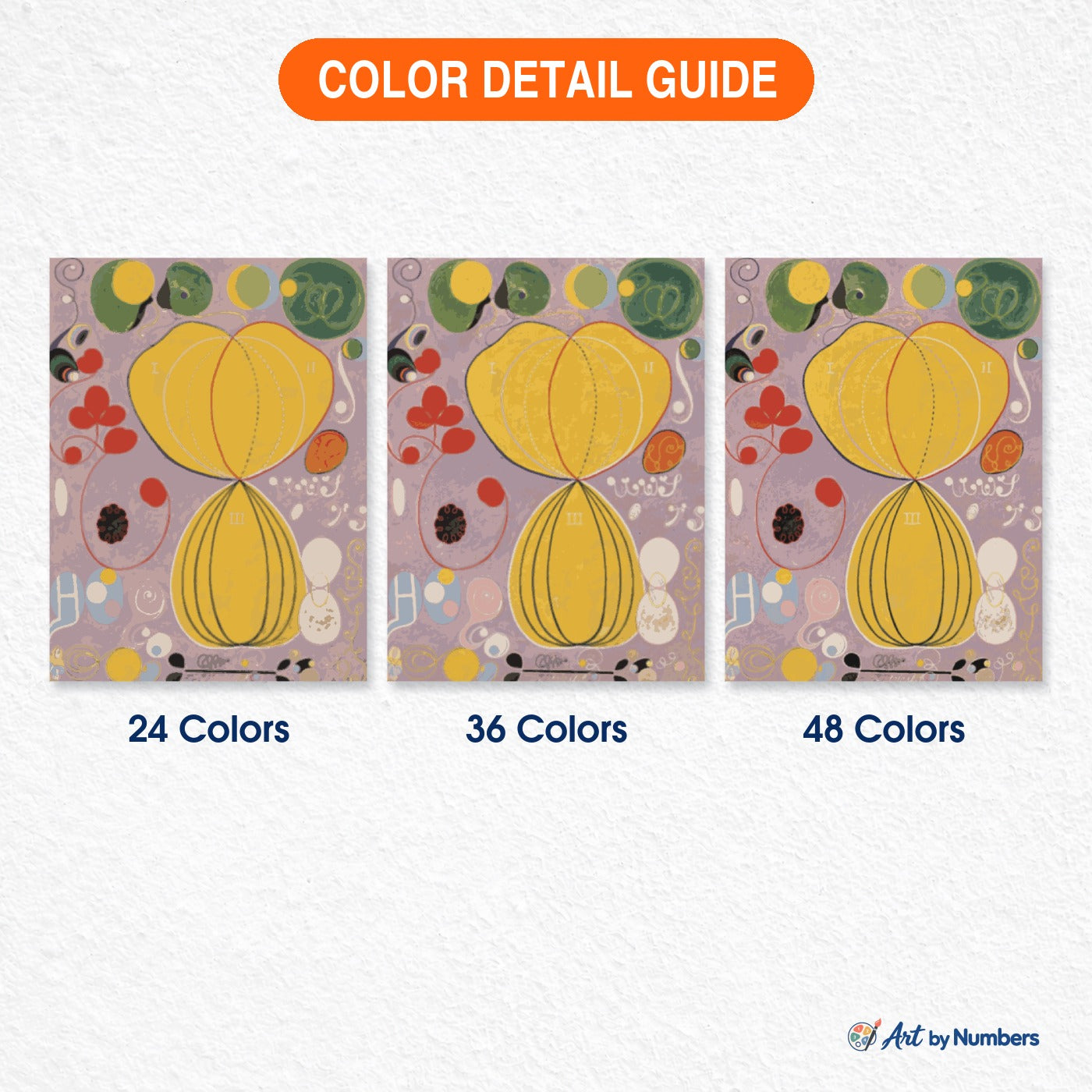 The Ten Largest, No. 7 - Adulthood - Hilma af Klint - Paint by Numbers · image 4