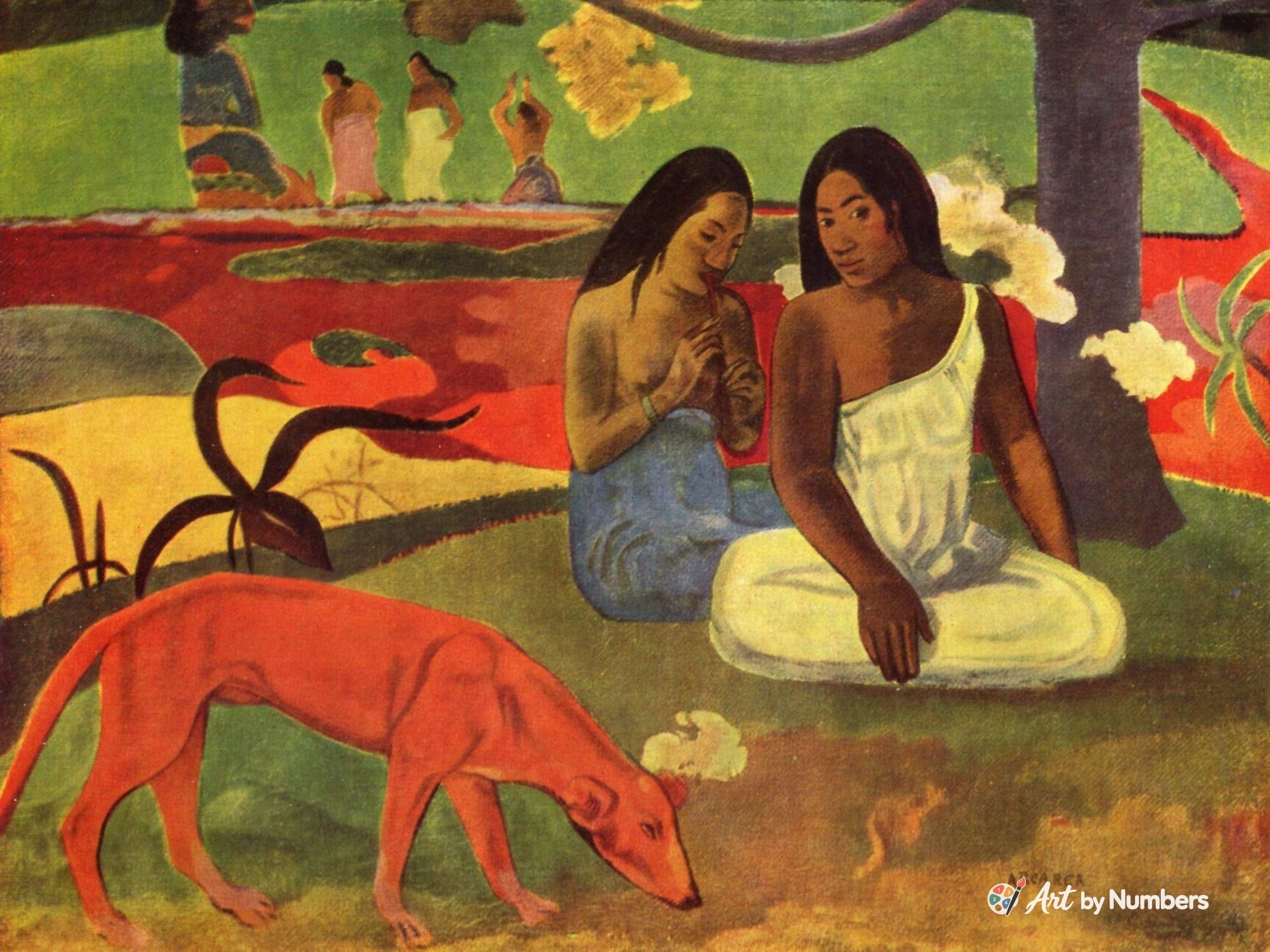 Arearea - Paul Gauguin - Paint by Numbers · image 2
