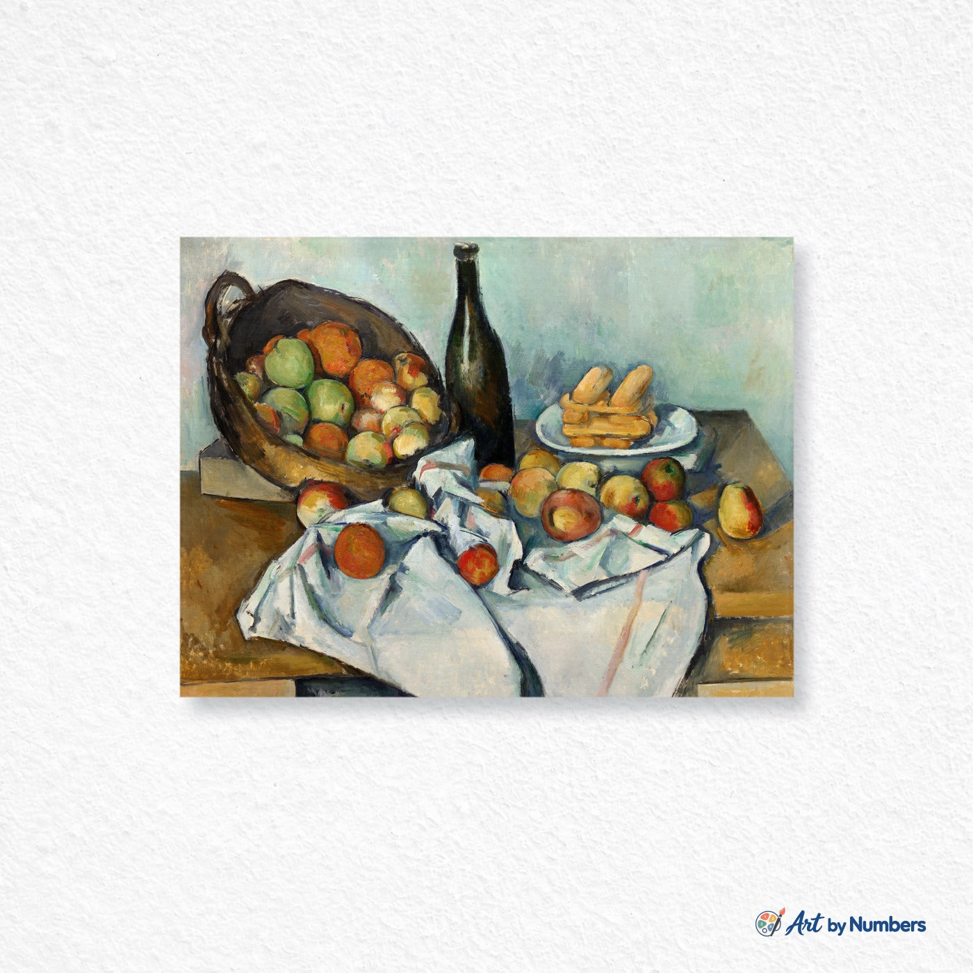 The Basket of Apples - Paul Cézanne - Paint by Numbers · image 1