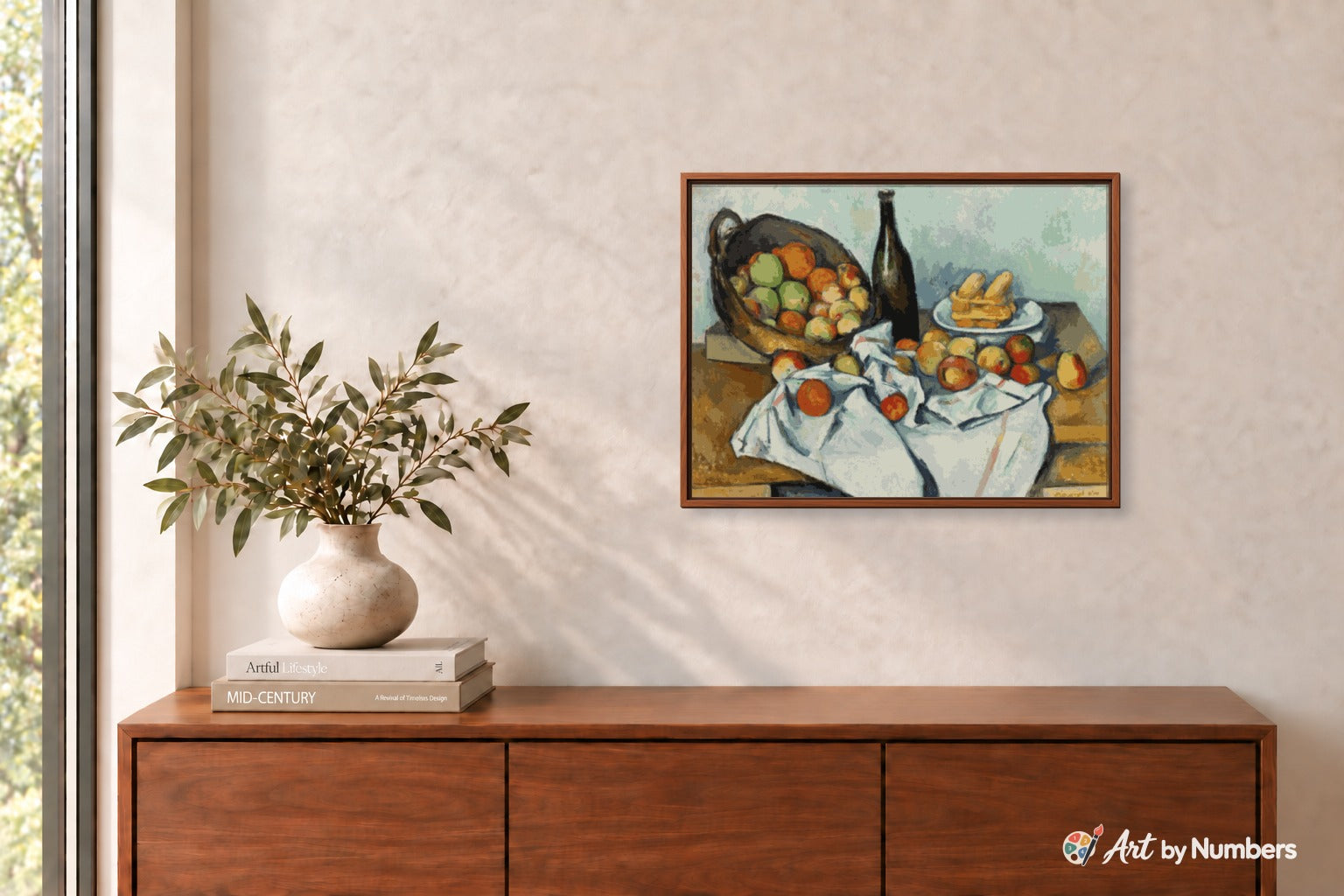 The Basket of Apples - Paul Cézanne - Paint by Numbers · image 3