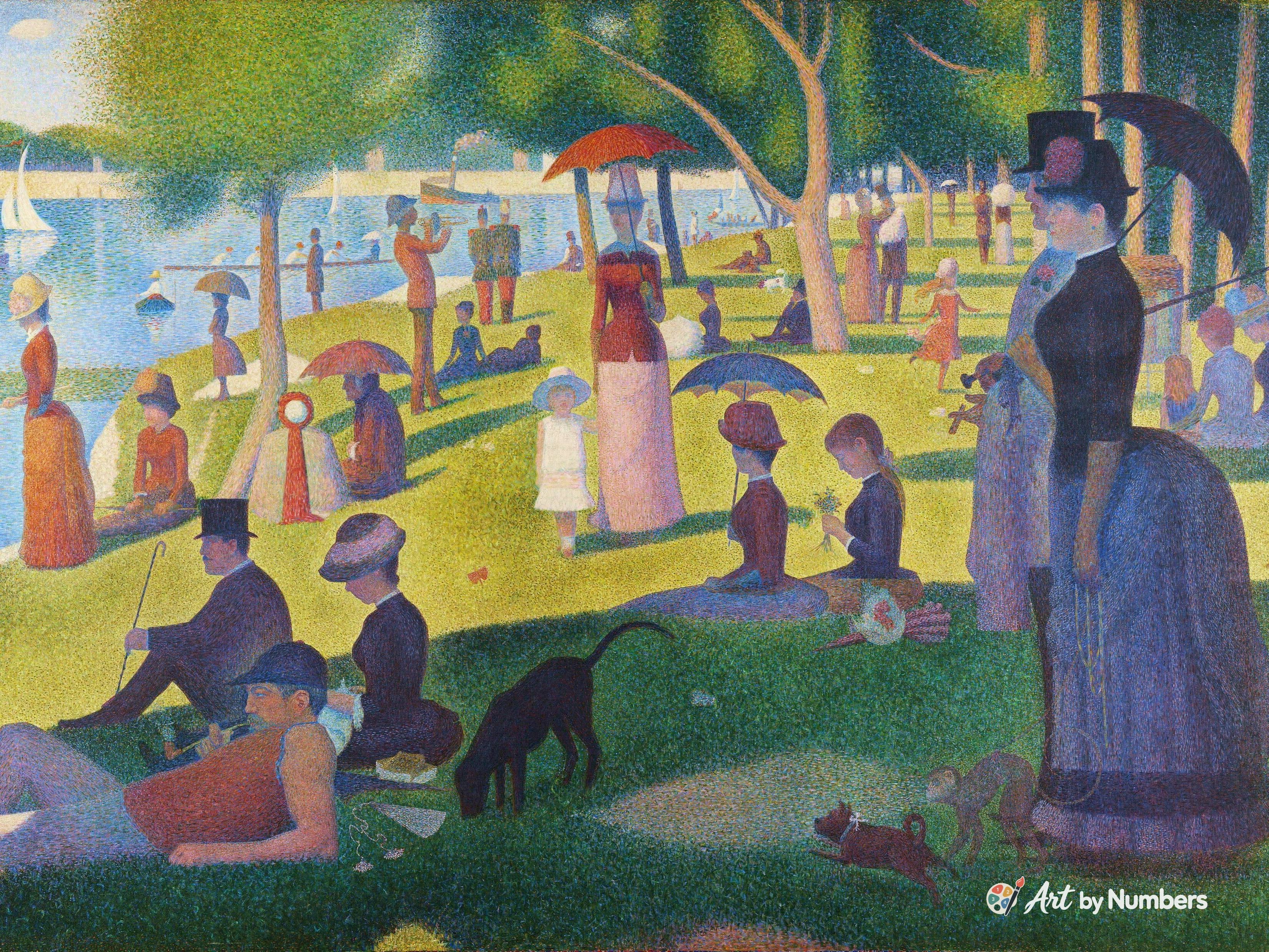 A Sunday on La Grande Jatte - Georges Seurat - Paint by Numbers · image 2