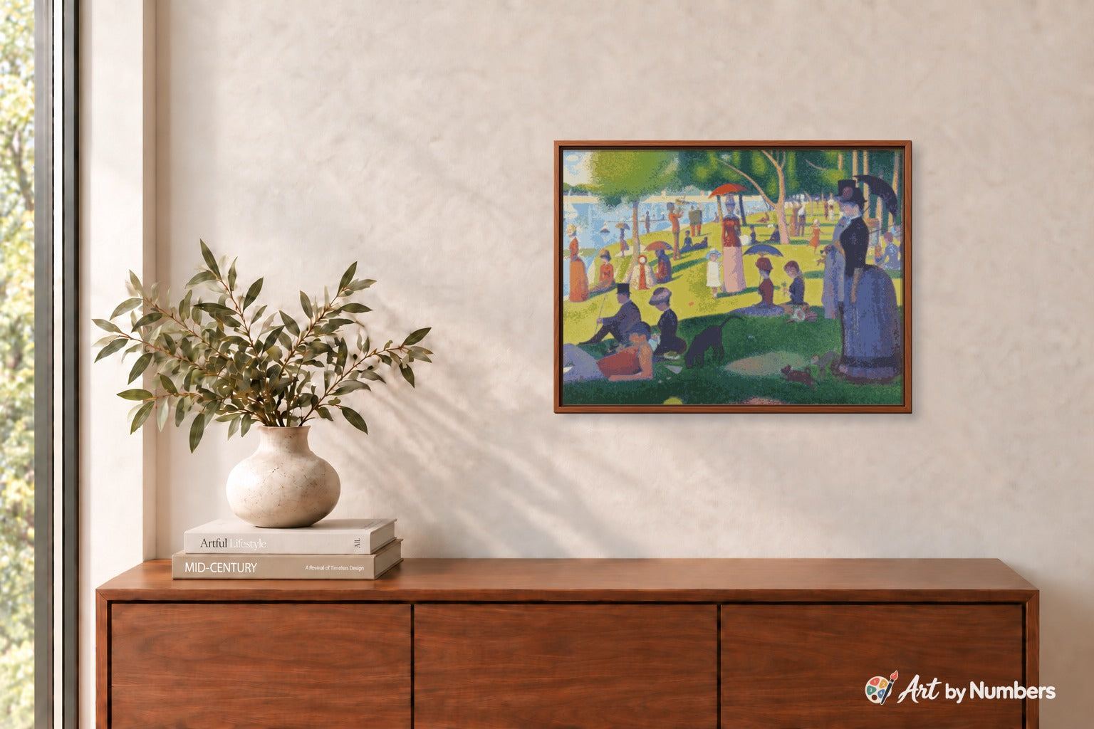 A Sunday on La Grande Jatte - Georges Seurat - Paint by Numbers · image 3