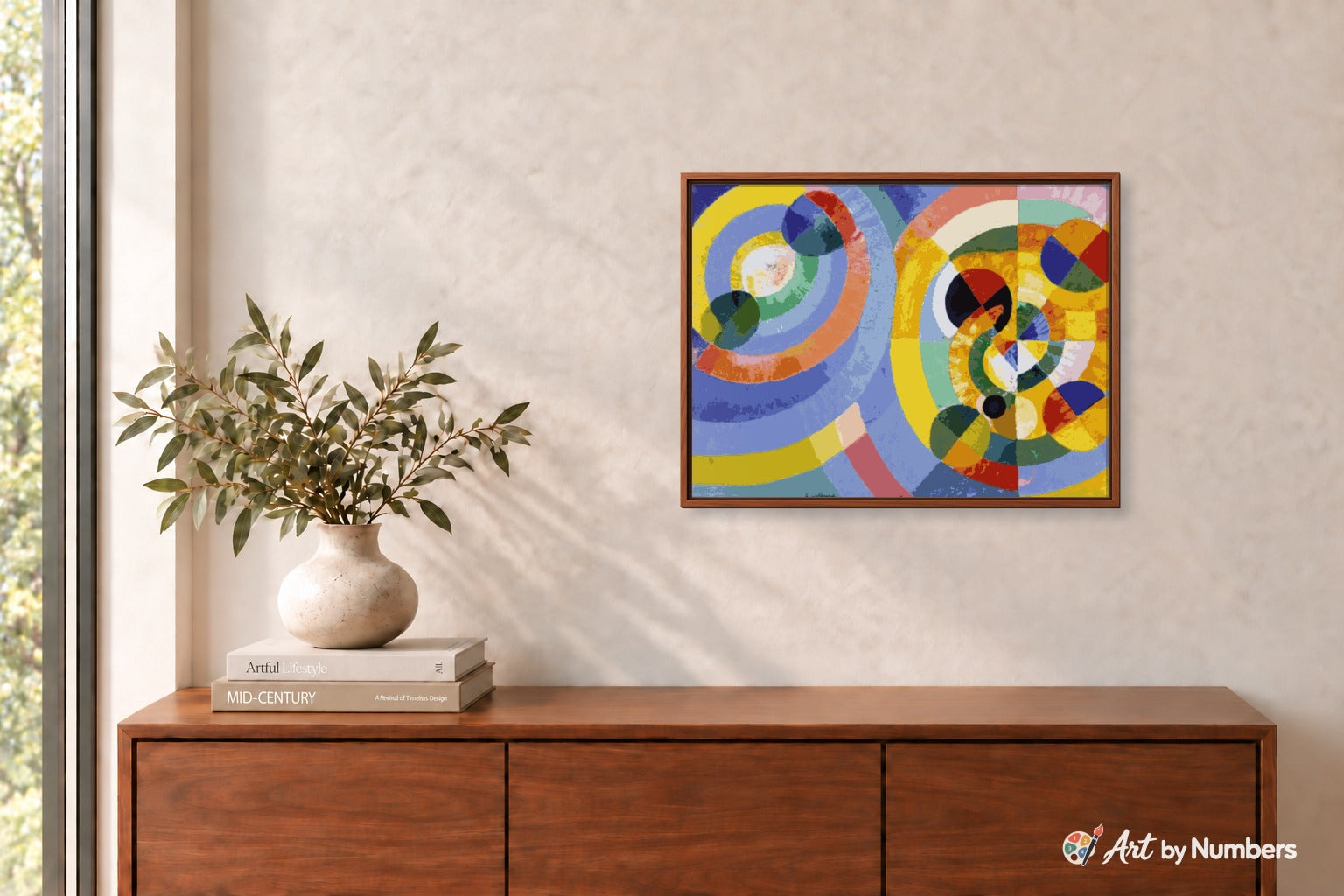 Circular Forms - Robert Delaunay - Paint by Numbers · image 3
