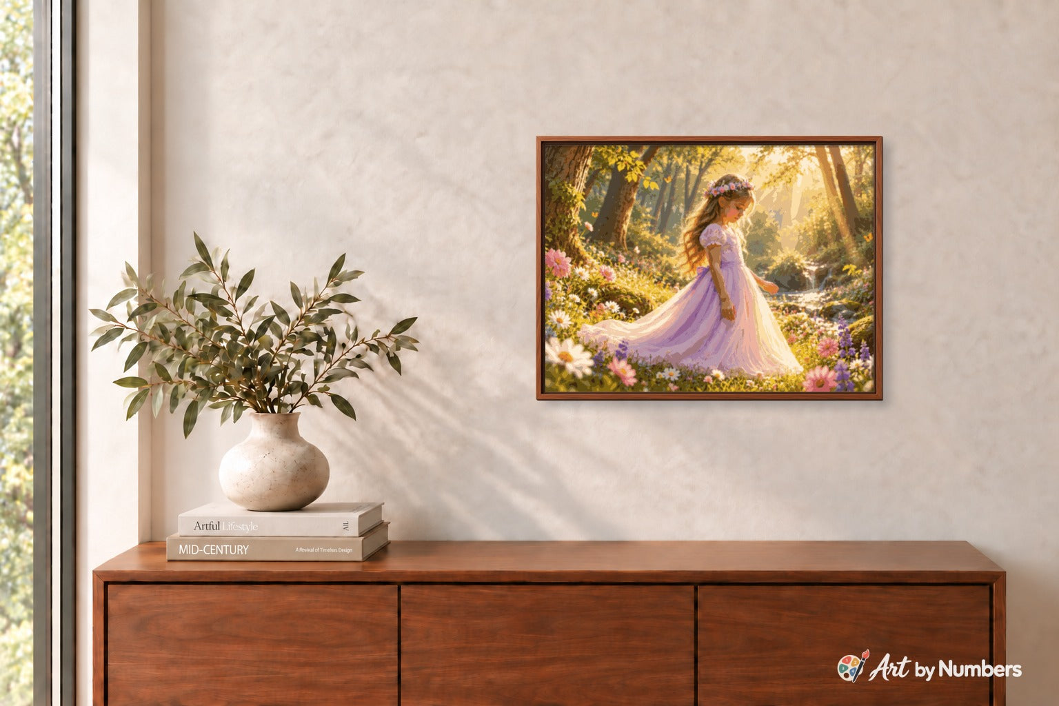Enchanted Princess in the Sunlit Forest · image 3