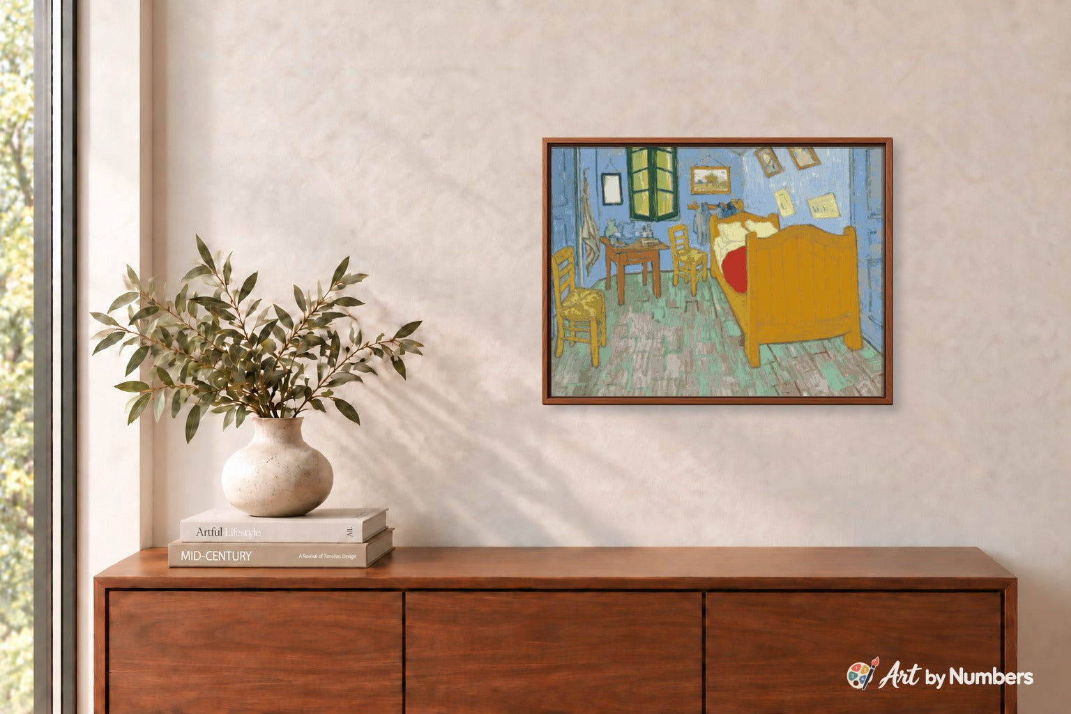 The Bedroom - Vincent van Gogh - Paint by Numbers · image 3