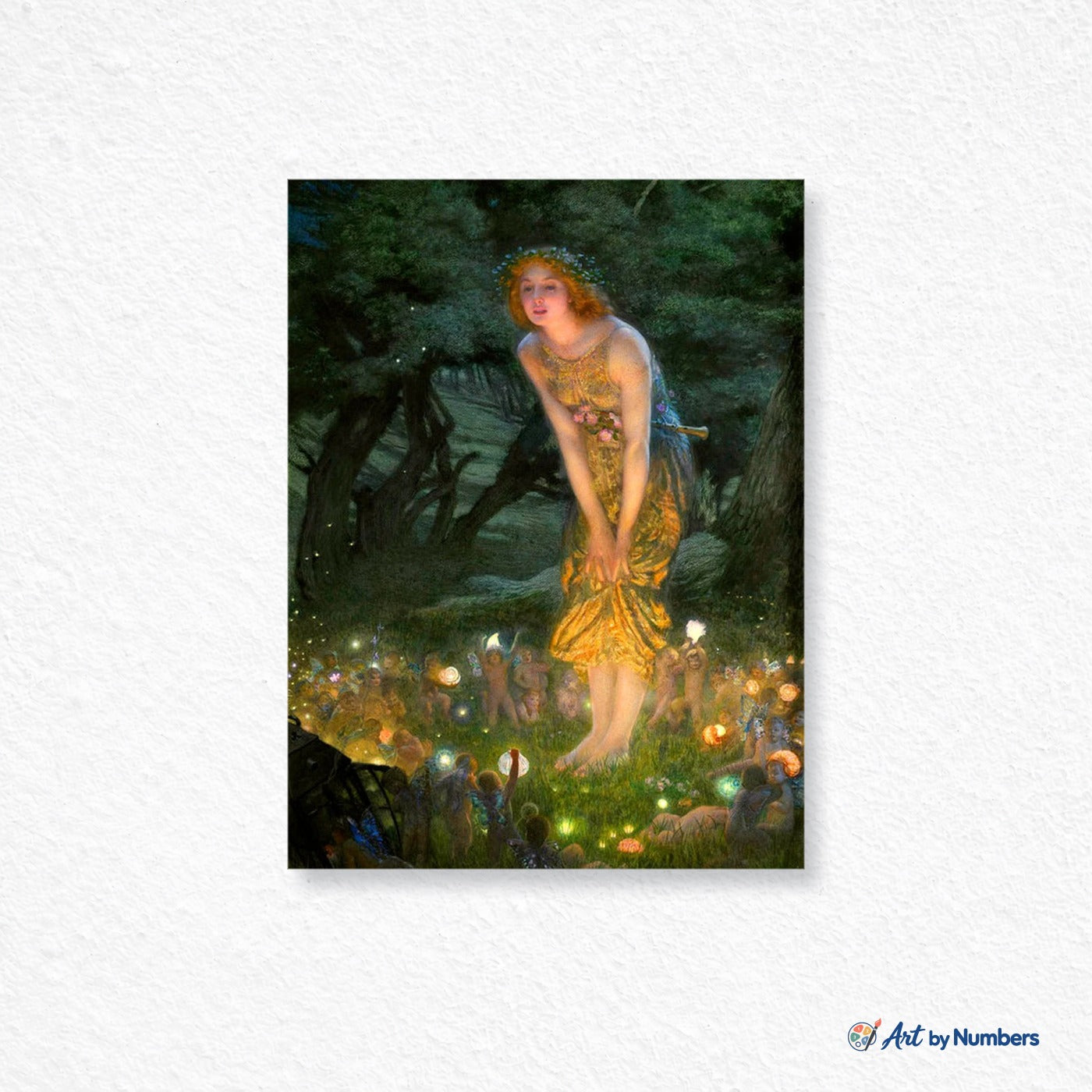 Midsummer Eve - Edward Robert Hughes - Paint by Numbers · image 1
