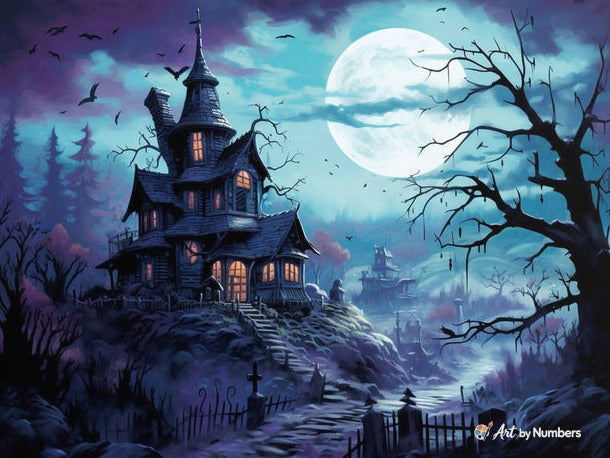 Haunted Mansion - Paint by Numbers · image 2