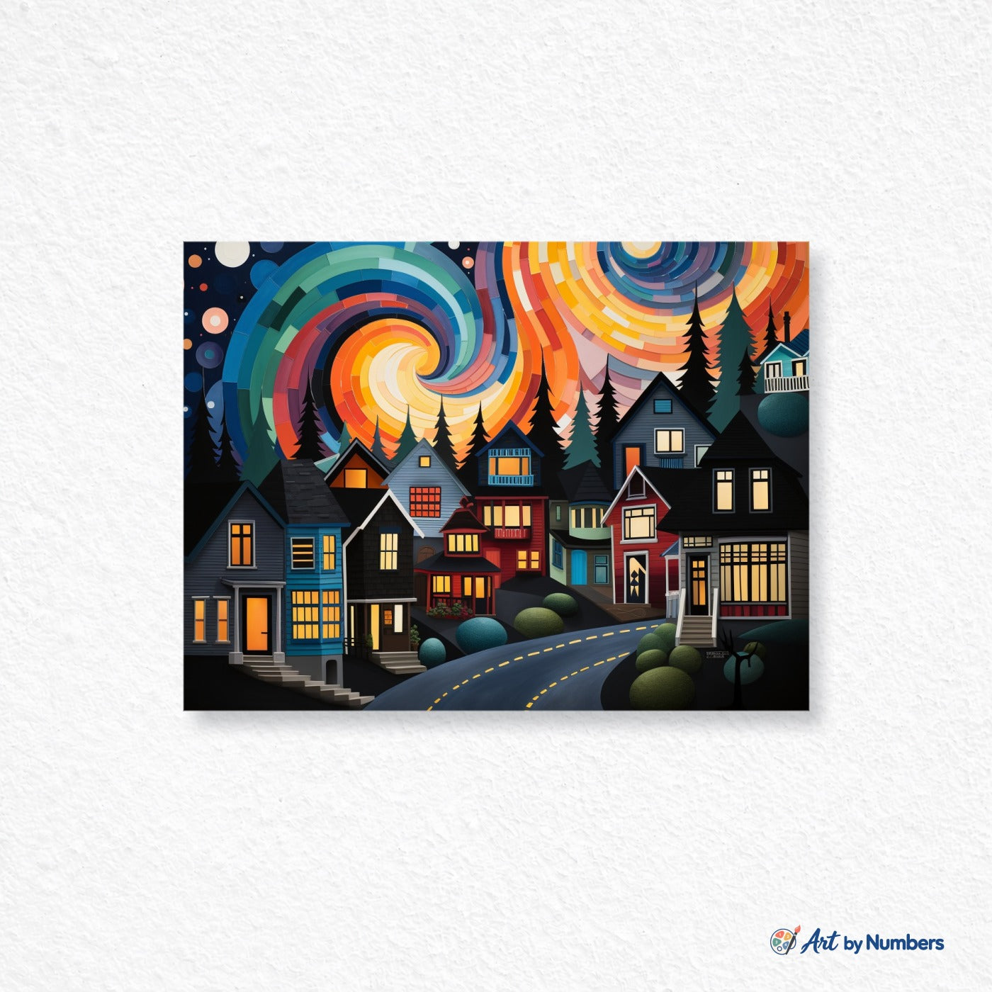 Vibrant Village - Paint by Numbers · image 1