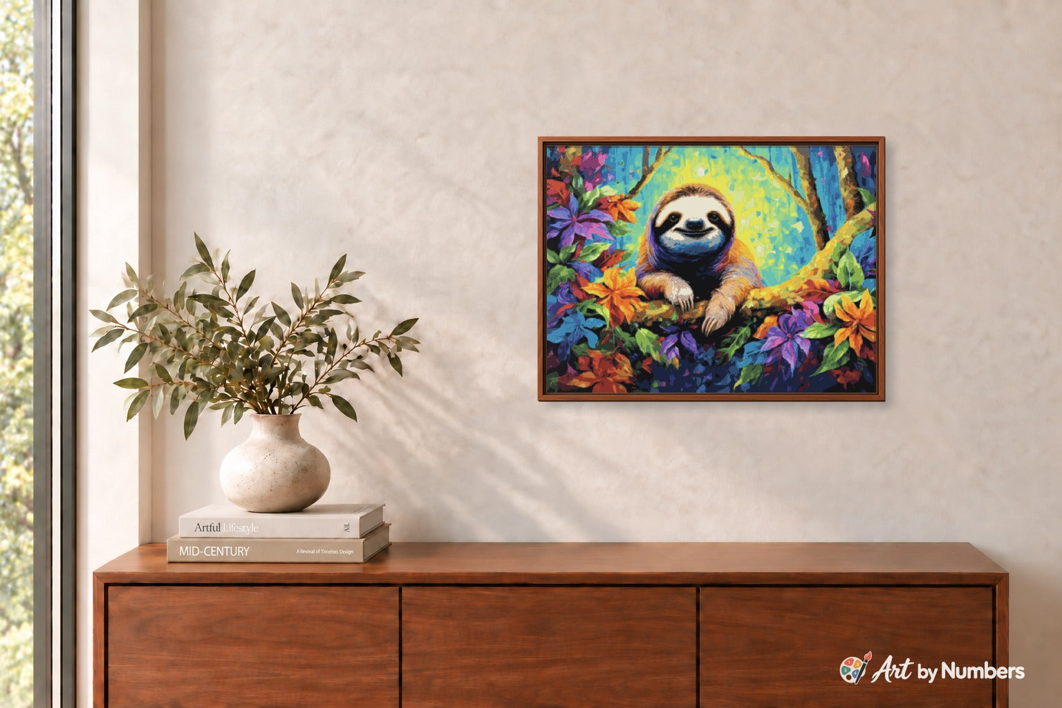 Sloth - Paint by Numbers · image 3