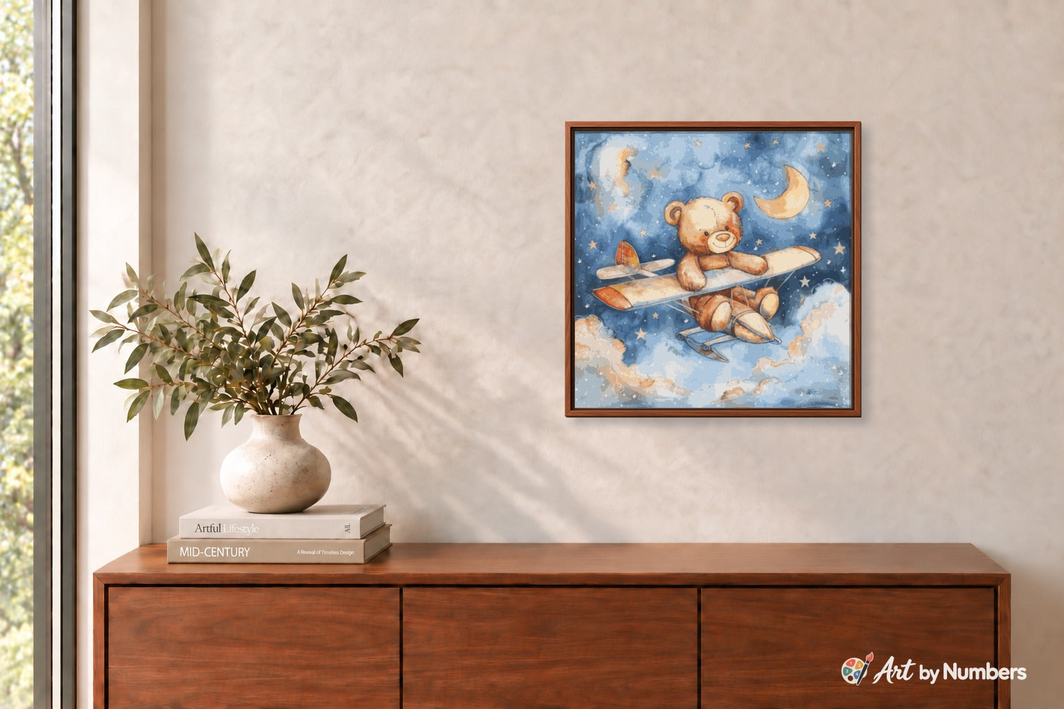 Teddy Bear in the Sky - Paint by Numbers · image 3