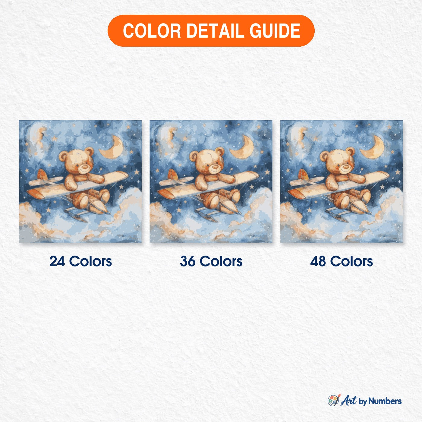 Teddy Bear in the Sky - Paint by Numbers · image 4