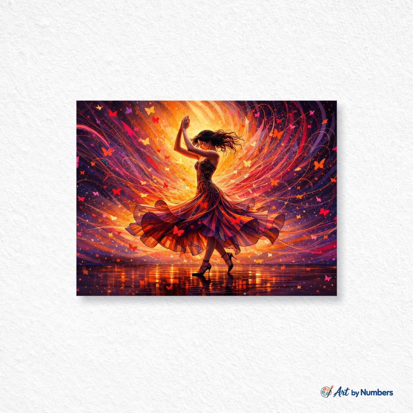 Fiery Dancer - Paint by Numbers · image 1