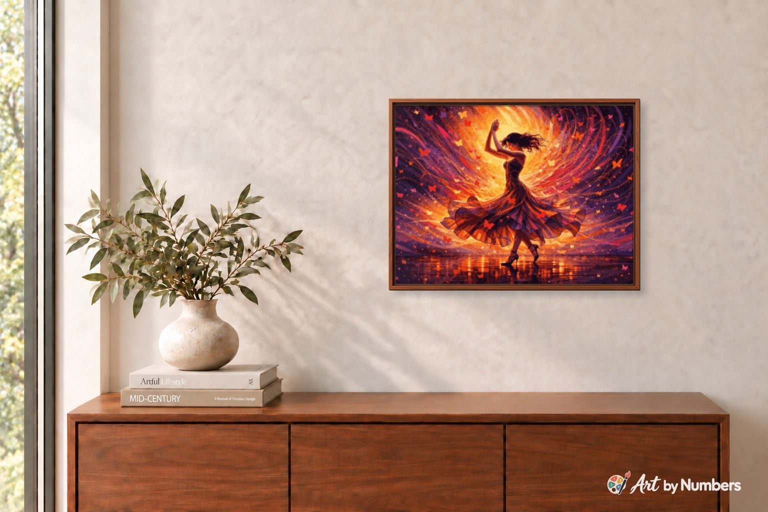 Fiery Dancer - Paint by Numbers · image 3